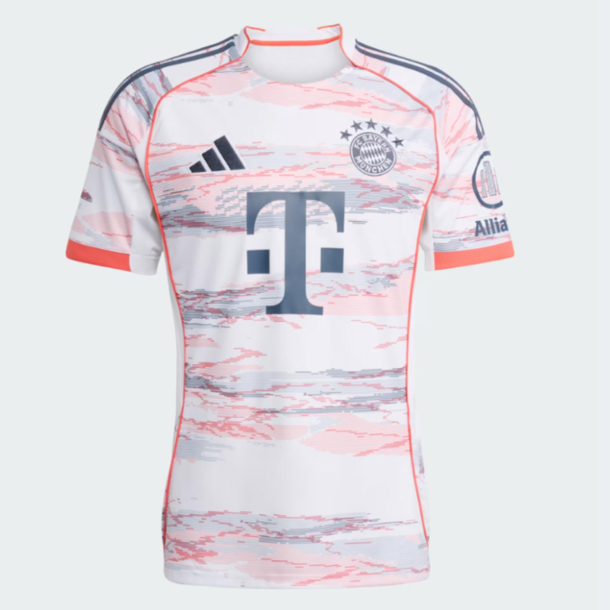 Gebraucht - Damen/Herren Fußballtrikot FC Bayern München Auswärts 25/26 3/4