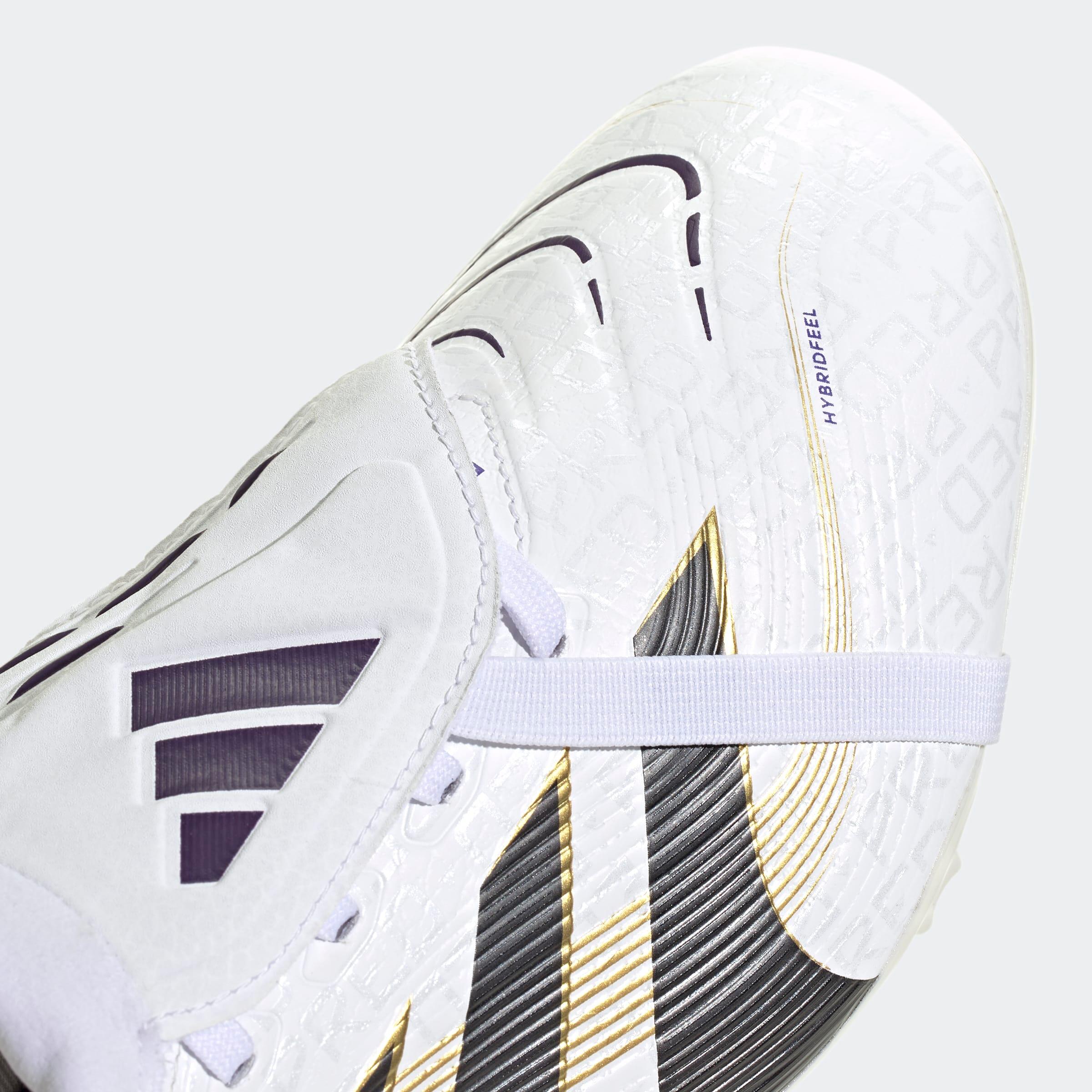 Scarpe calcio adulto ADIDAS PREDATOR FG/MG Club World Cup bianche 3/9