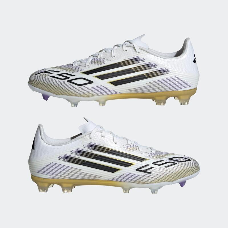 Chaussure F50 "Road to Glory" League FG/MG Adulte Blanche