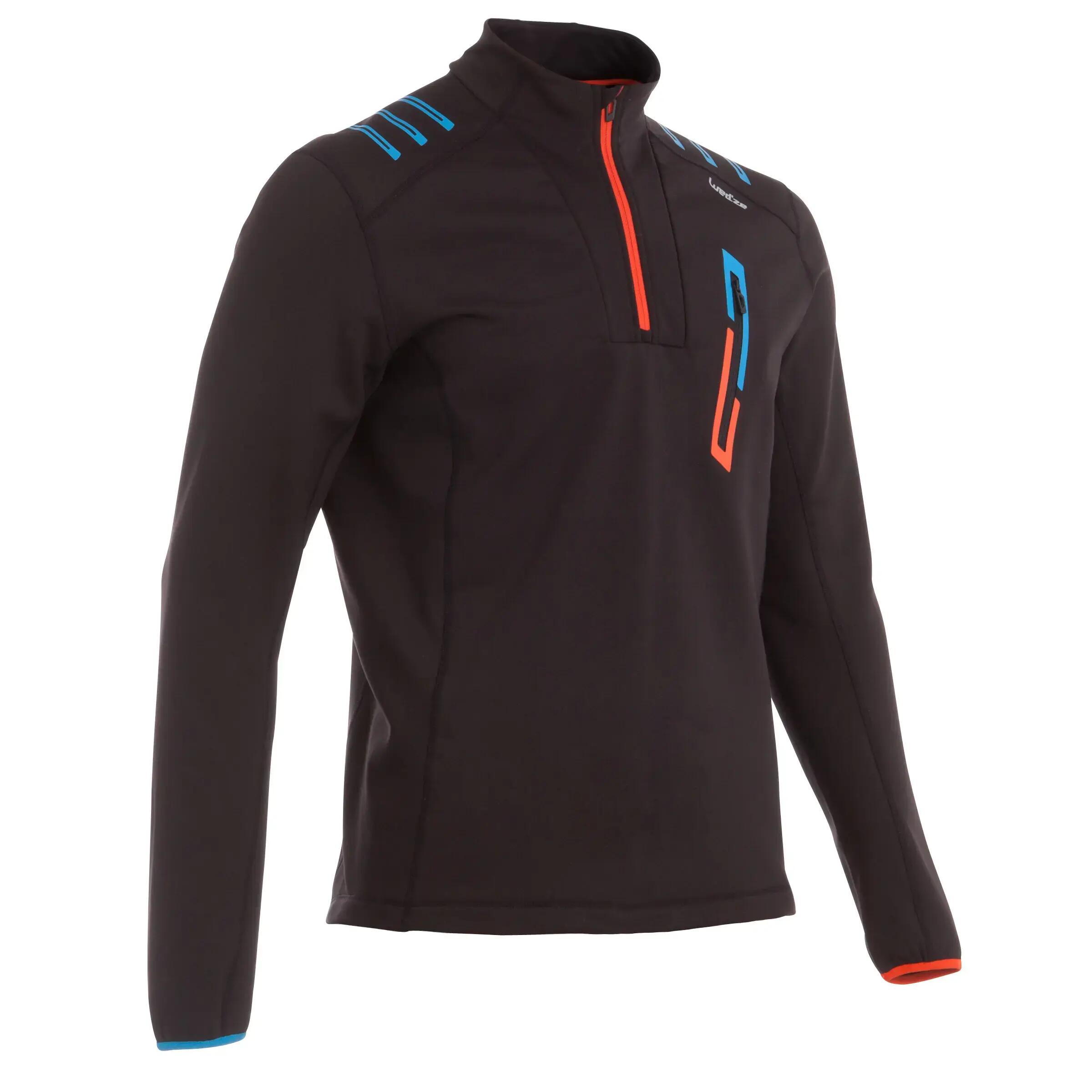 Mid Stretch Ski/Snowboard Liner Jacket - Black 1/2
