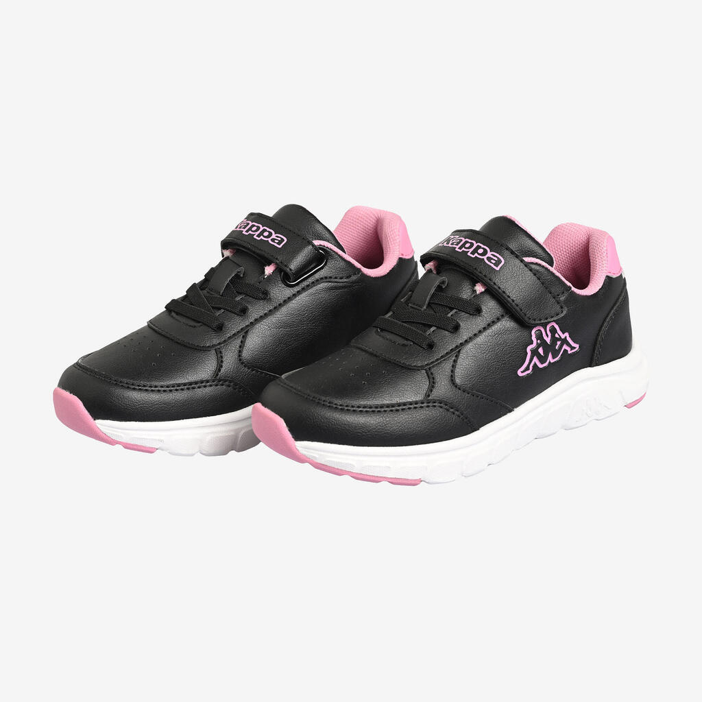Kids' Rip-Tab Shoes Okan - Black &  Pink