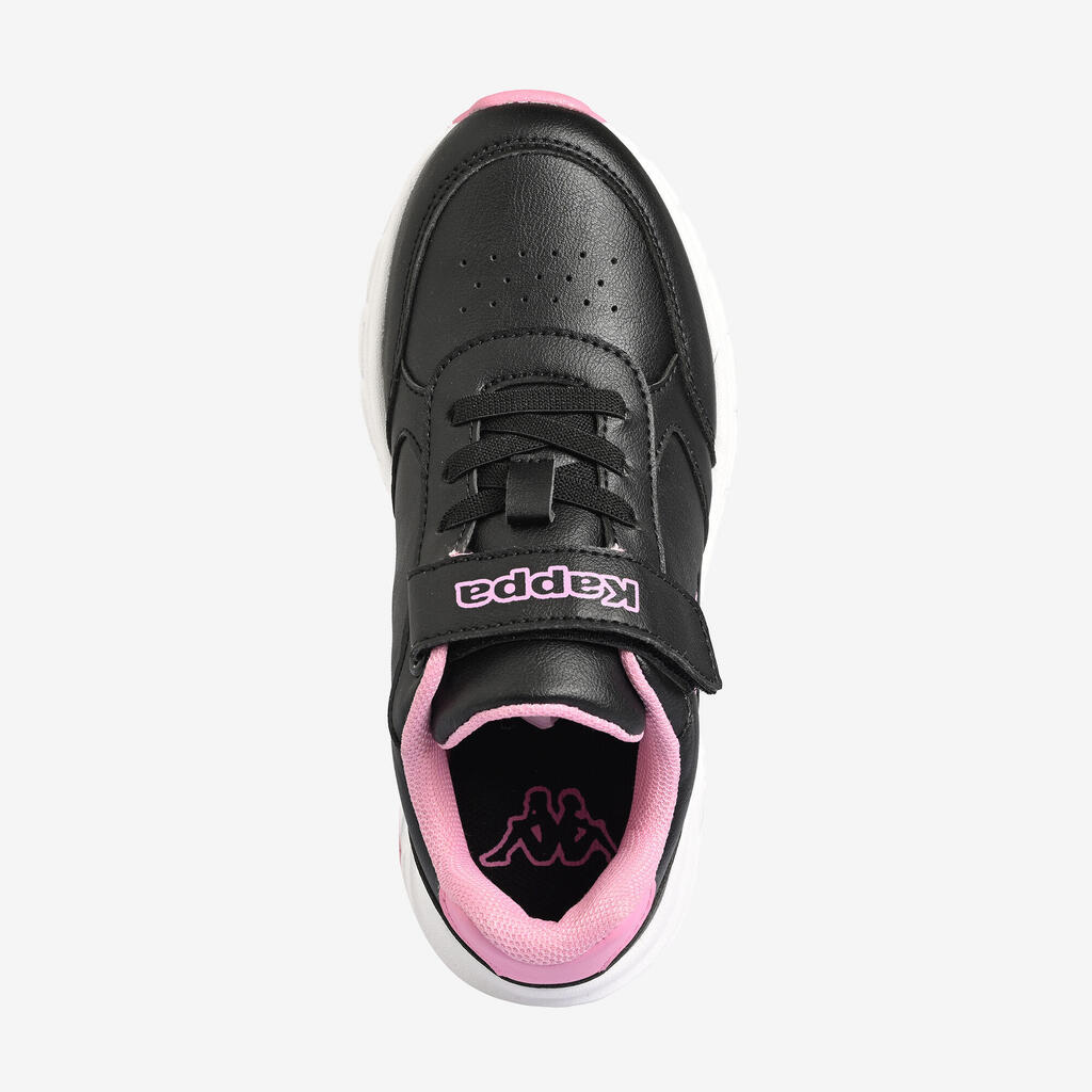 Kids' Rip-Tab Shoes Okan - Black &  Pink