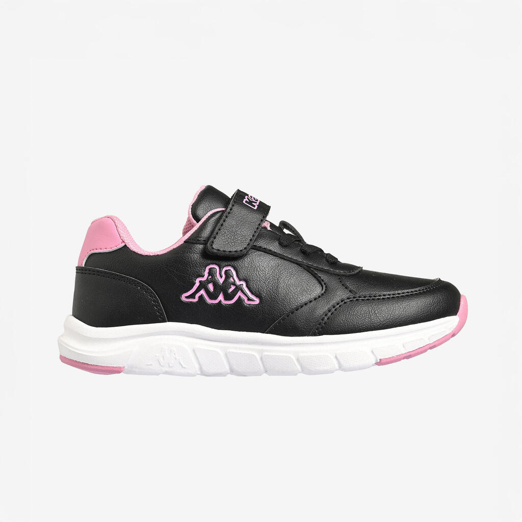 Kids' Rip-Tab Shoes Okan - Black &  Pink