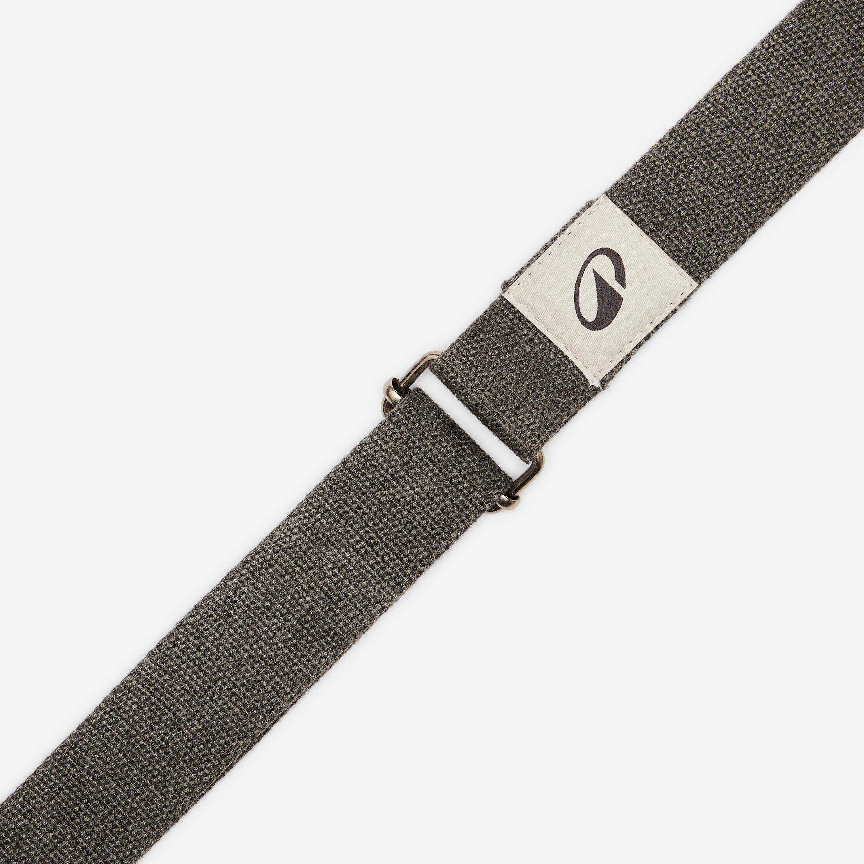 Yoga Strap Organic Cotton - Grey -  2