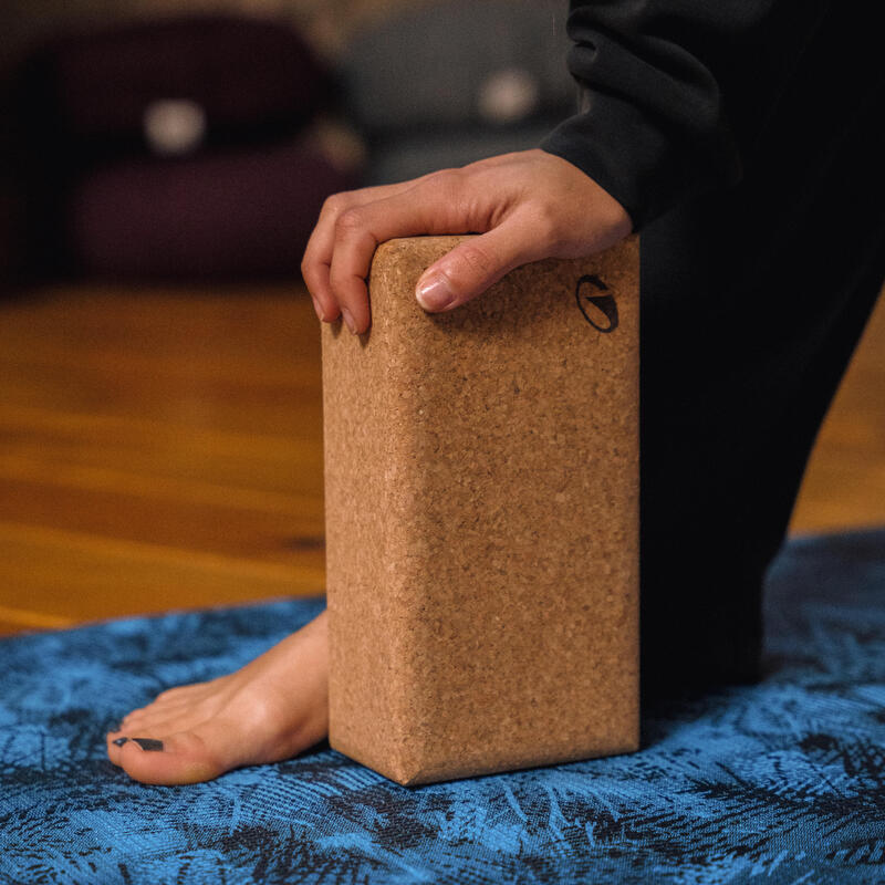 Yogablock aus Kork