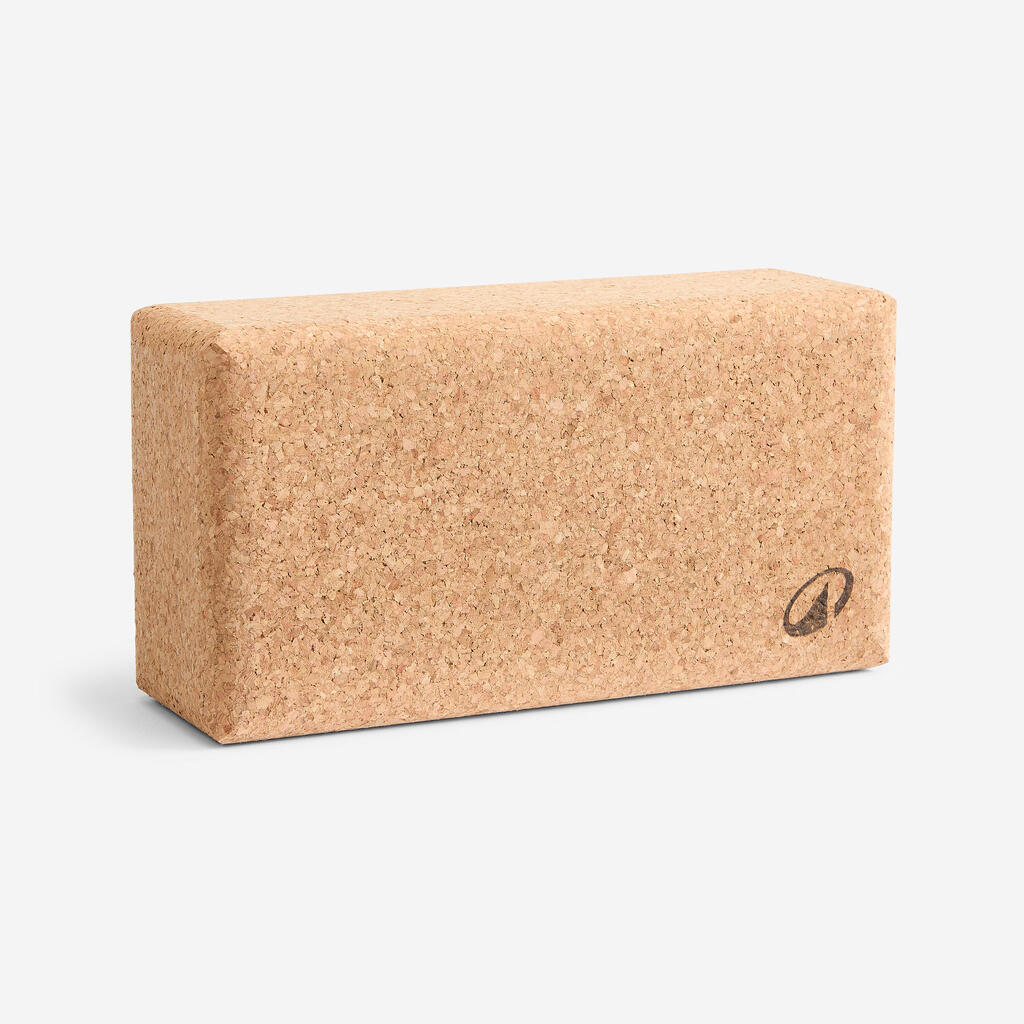 Bloque de yoga de corcho
