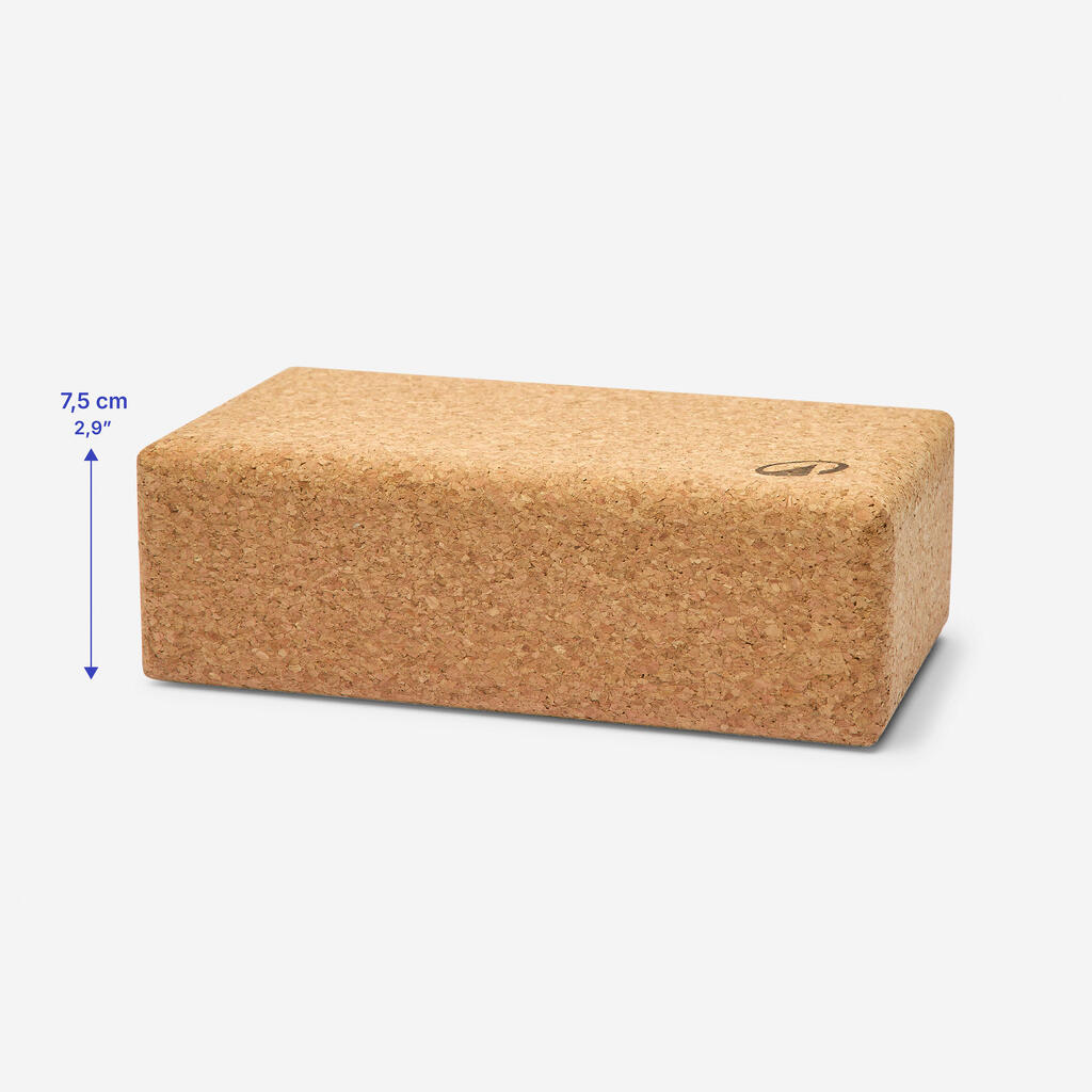 Korķa jogas bloks, eko dizains