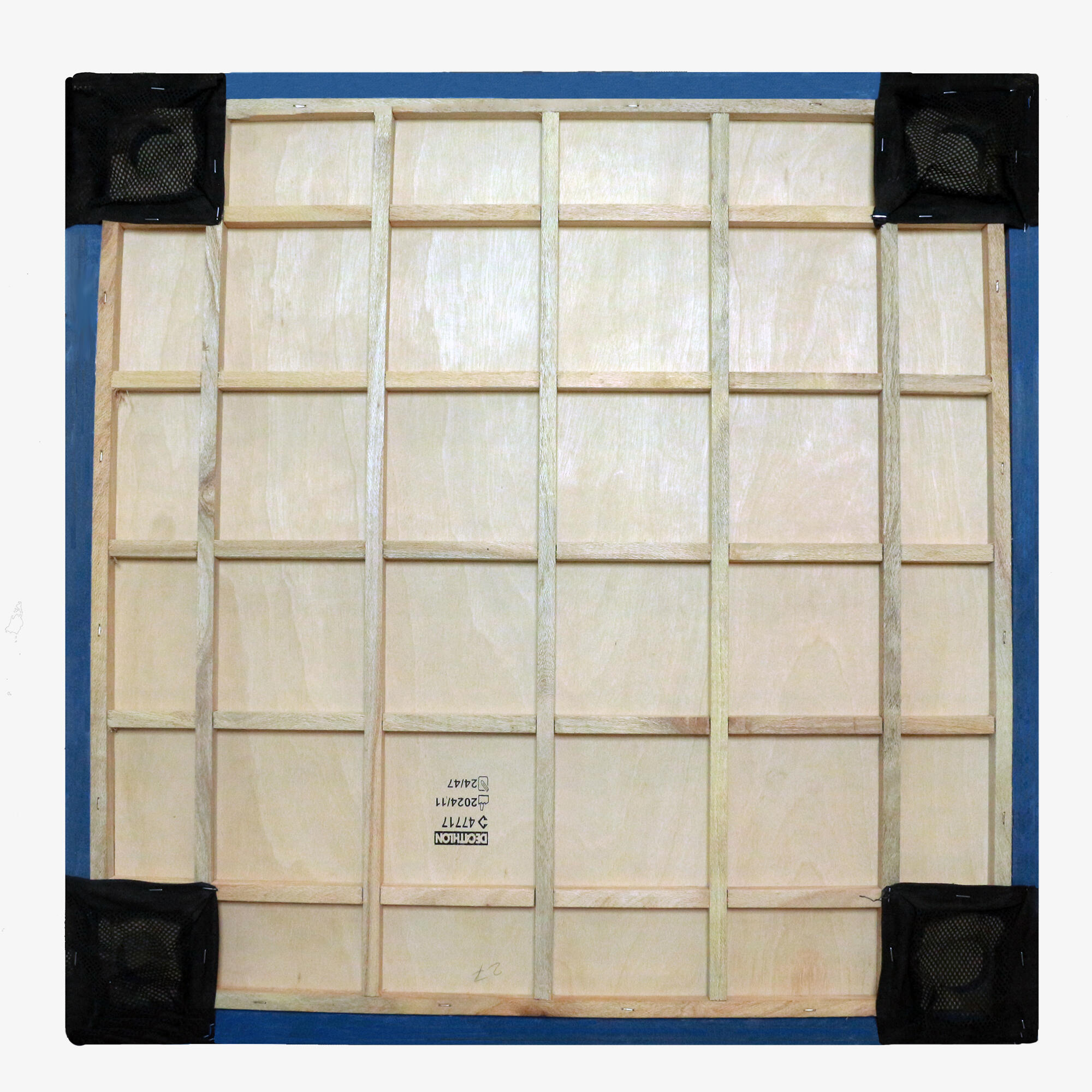 6 mm INDIAN PLY KIDS CARROM BOARD WITH PRACTICE MODE - PLAY 190 EASY BLUE