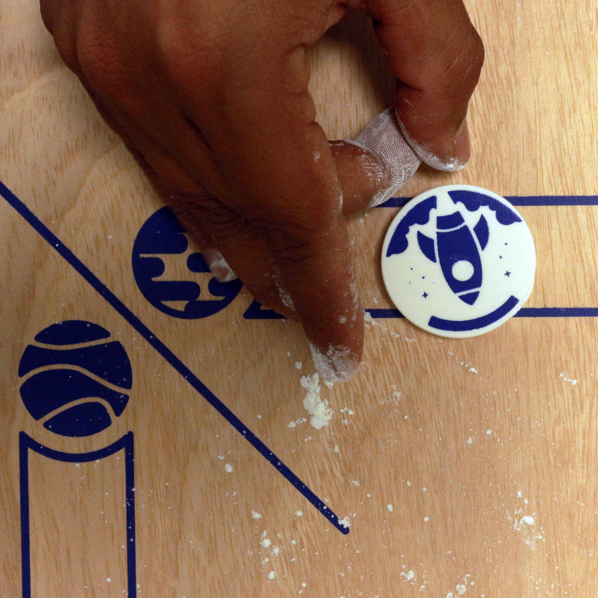 Potato starch Carrom Powder -  2