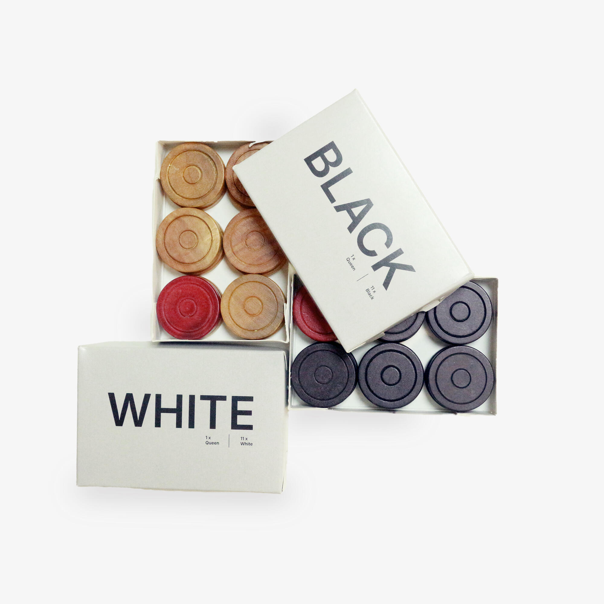 THIN, STABLE CARROM COIN SET 500