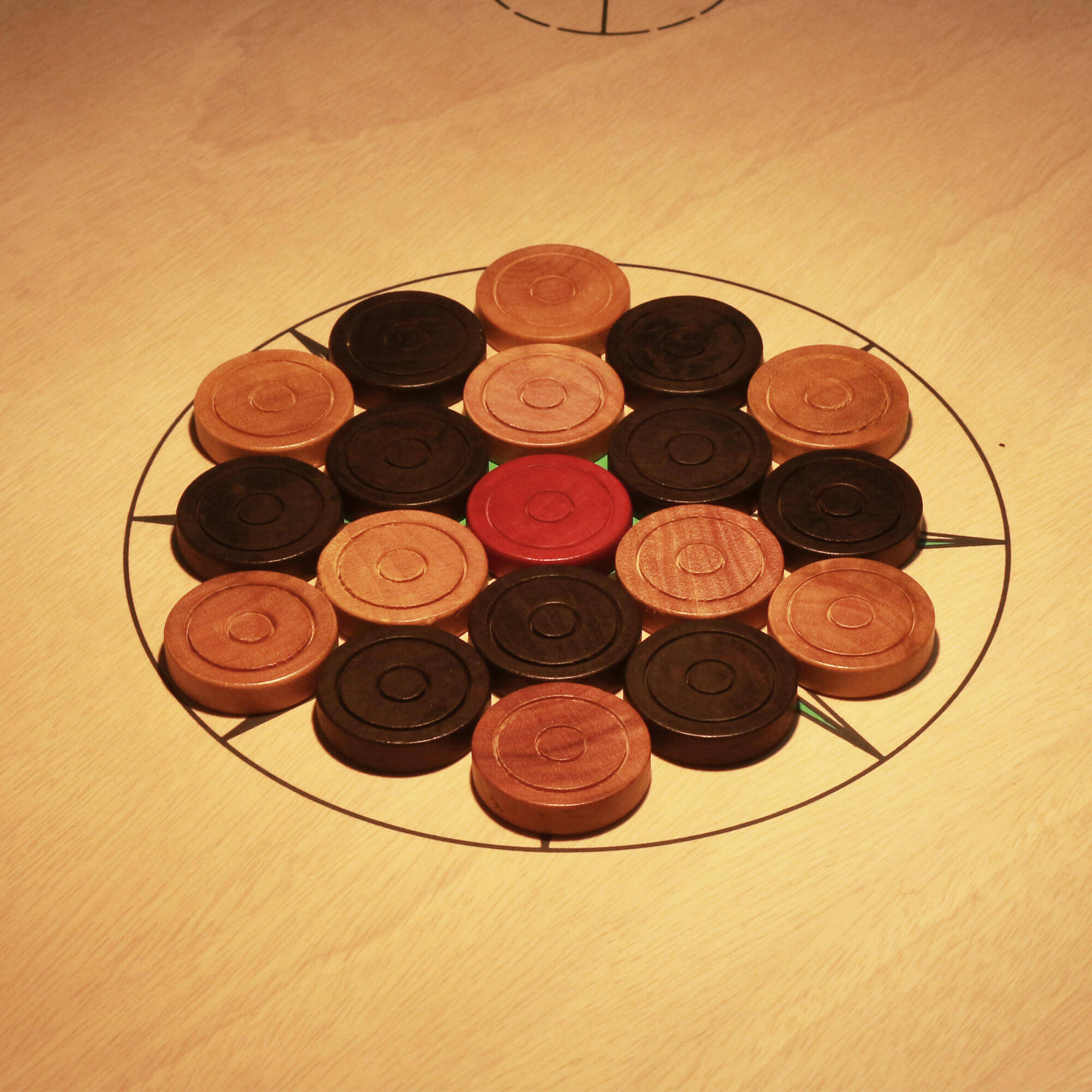 THIN, STABLE CARROM COIN SET 500 -  5
