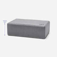 Foam Yoga Block - Grey