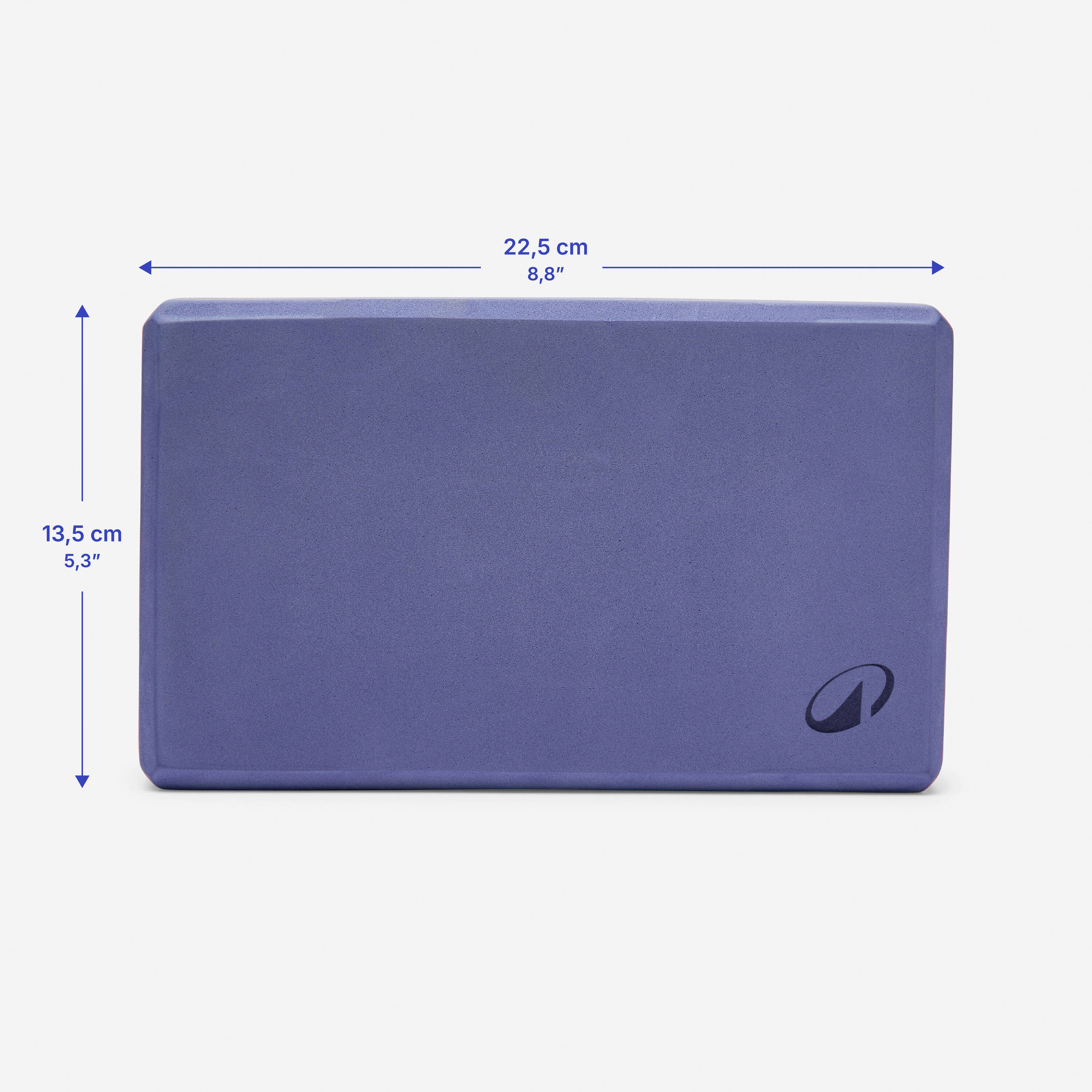 Foam Yoga Block - Blue -  5