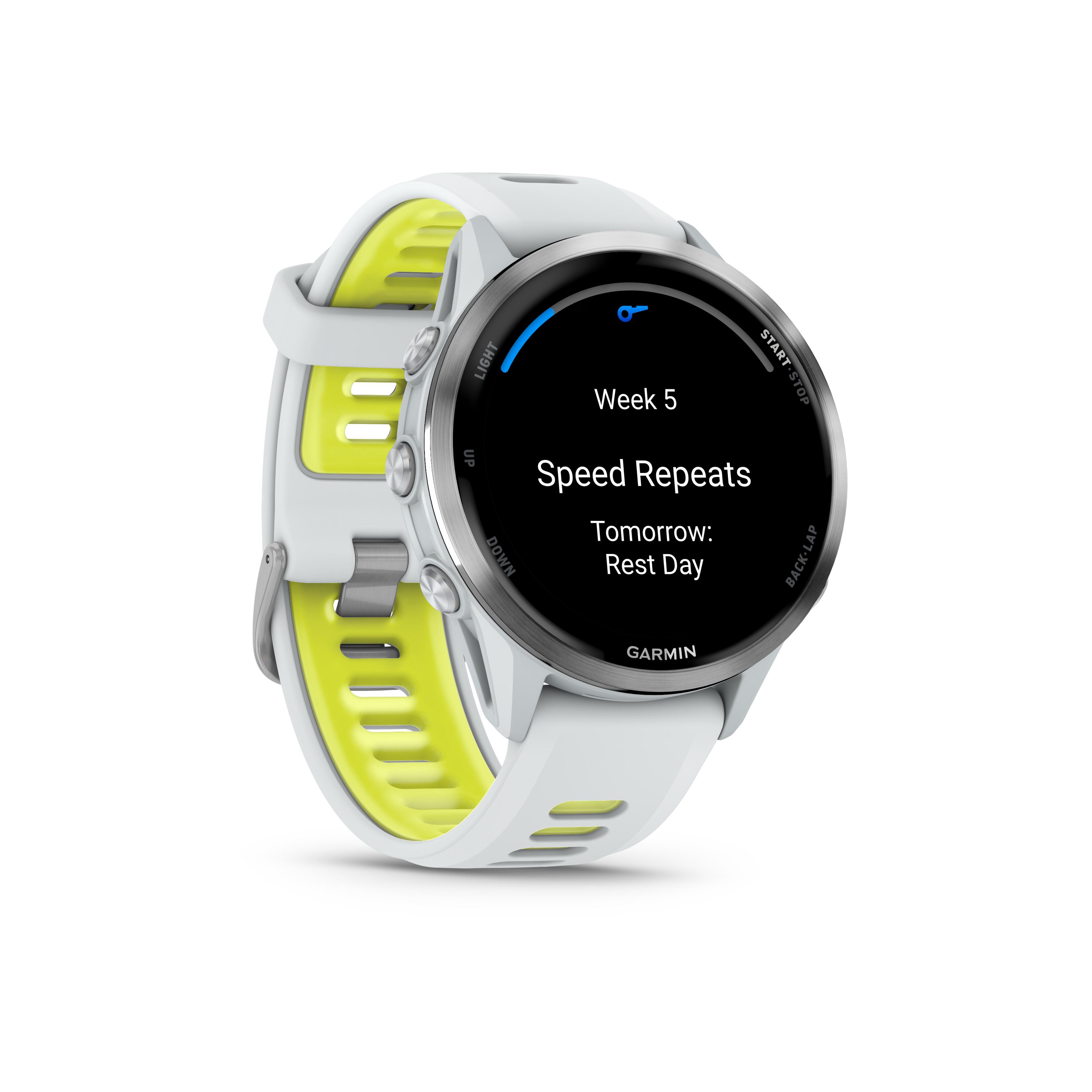 GARMIN GARMIN Forerunner 970 GPS hodinky na beh a triatlon biele bez · záber 3