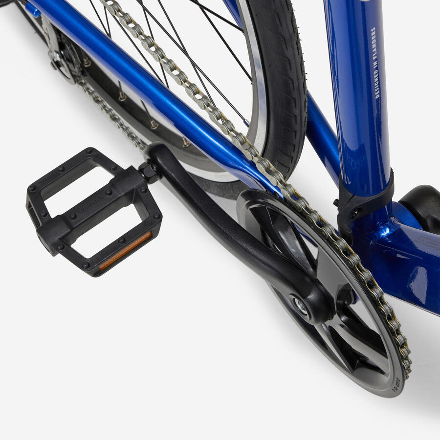 XC-MOUNTAINBIKE 27,5" ROCKRIDER 960 CARBON GRAU/GELB B'TWIN