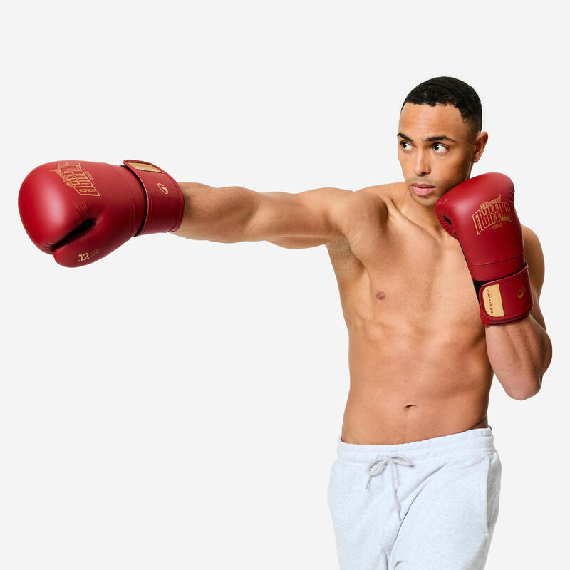 Mănuși de box de antrenament cu spumă ergonomică Roșu