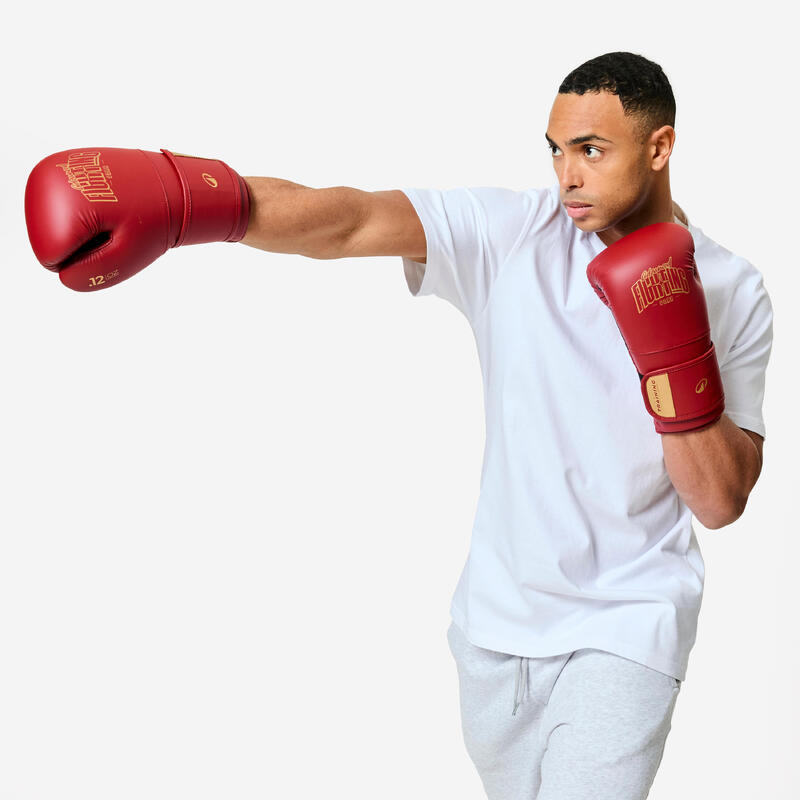 Mănuși de box de antrenament cu spumă ergonomică Roșu
