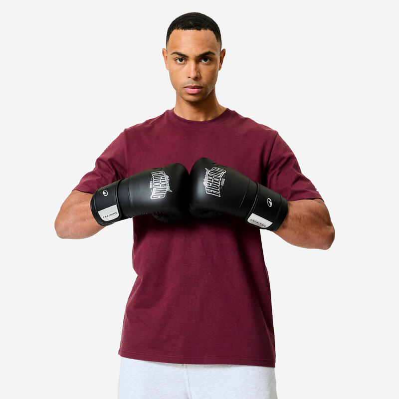 Mănuși de box de antrenament cu spumă ergonomică, Negru