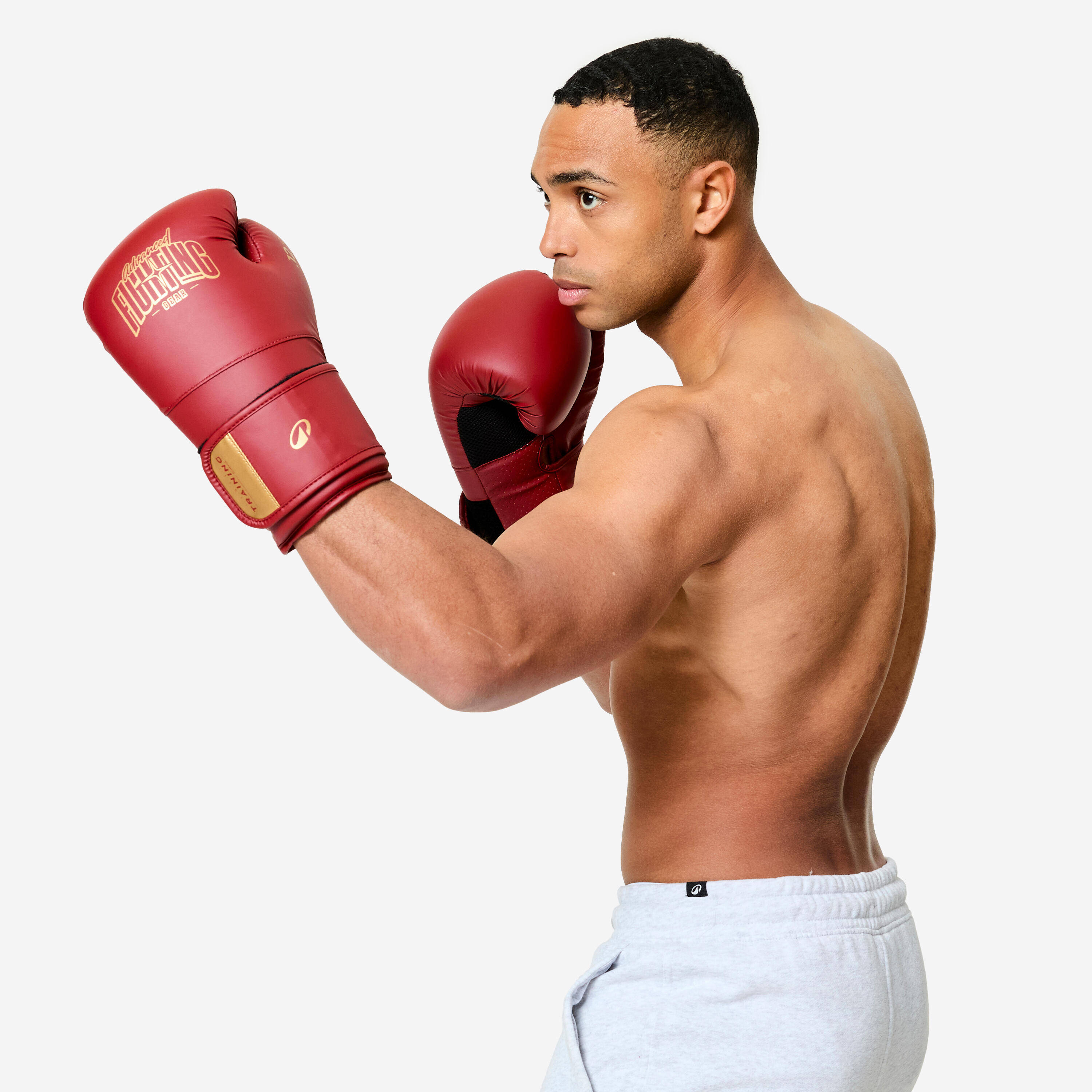 Boxing Training Gloves with Ergonomic Foam - Red -  4