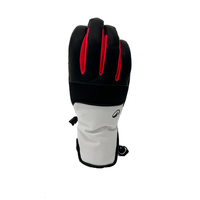 Yetişkin Kayak Eldiveni - Beyaz - 500 Sport
