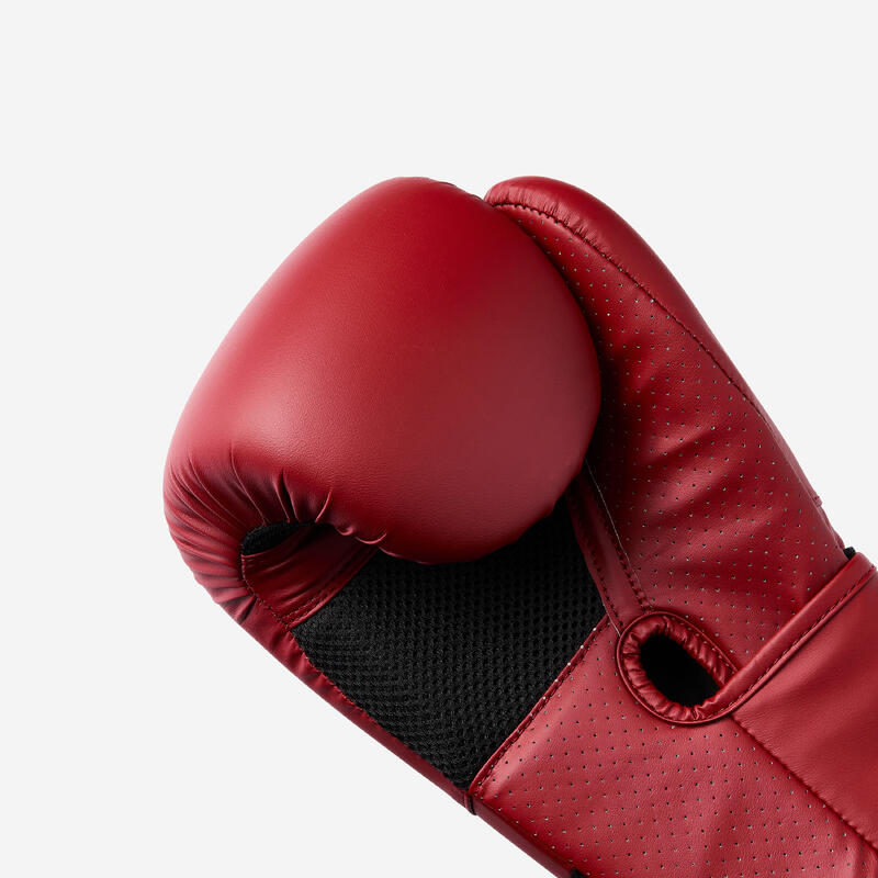 Mănuși de box de antrenament cu spumă ergonomică Roșu