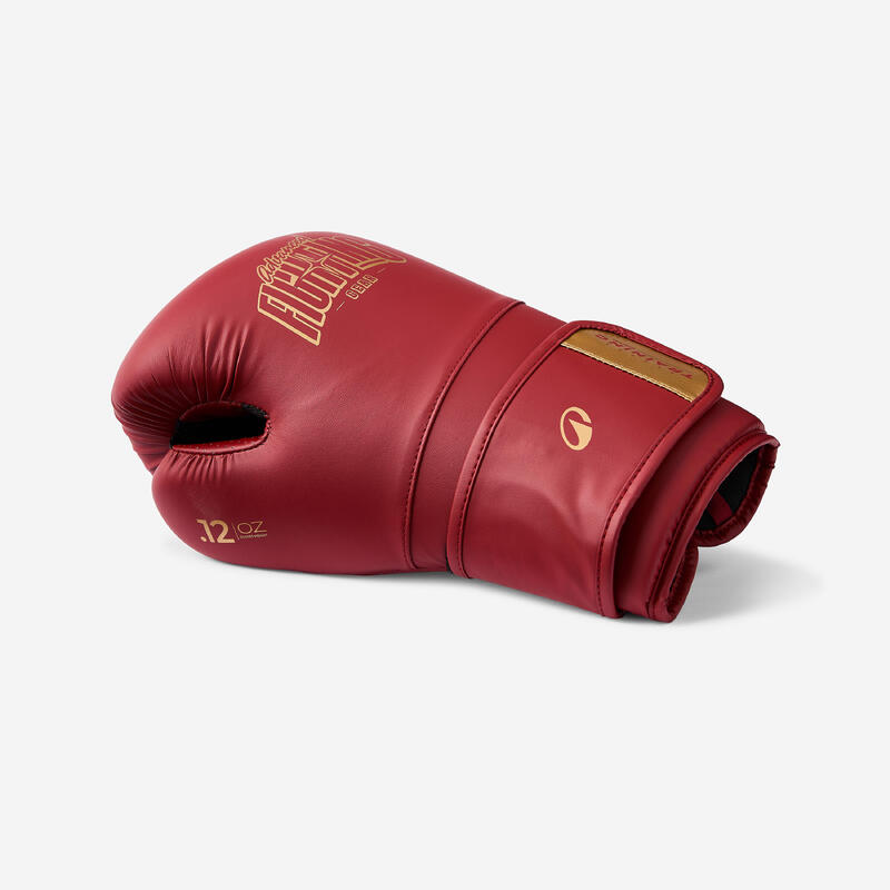 Mănuși de box de antrenament cu spumă ergonomică Roșu