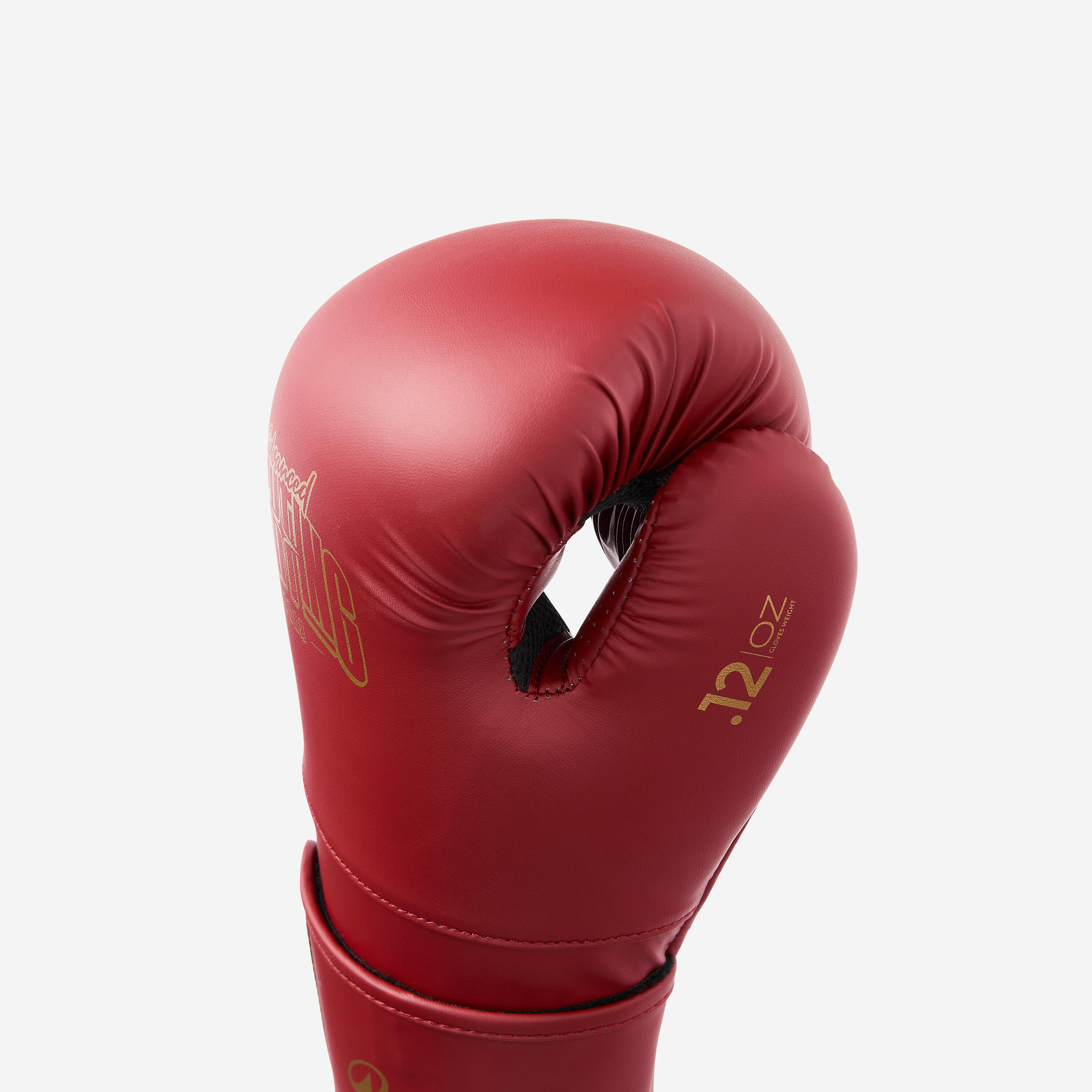 Gants de boxe training avec mousse ergonomique, rouge 9/10