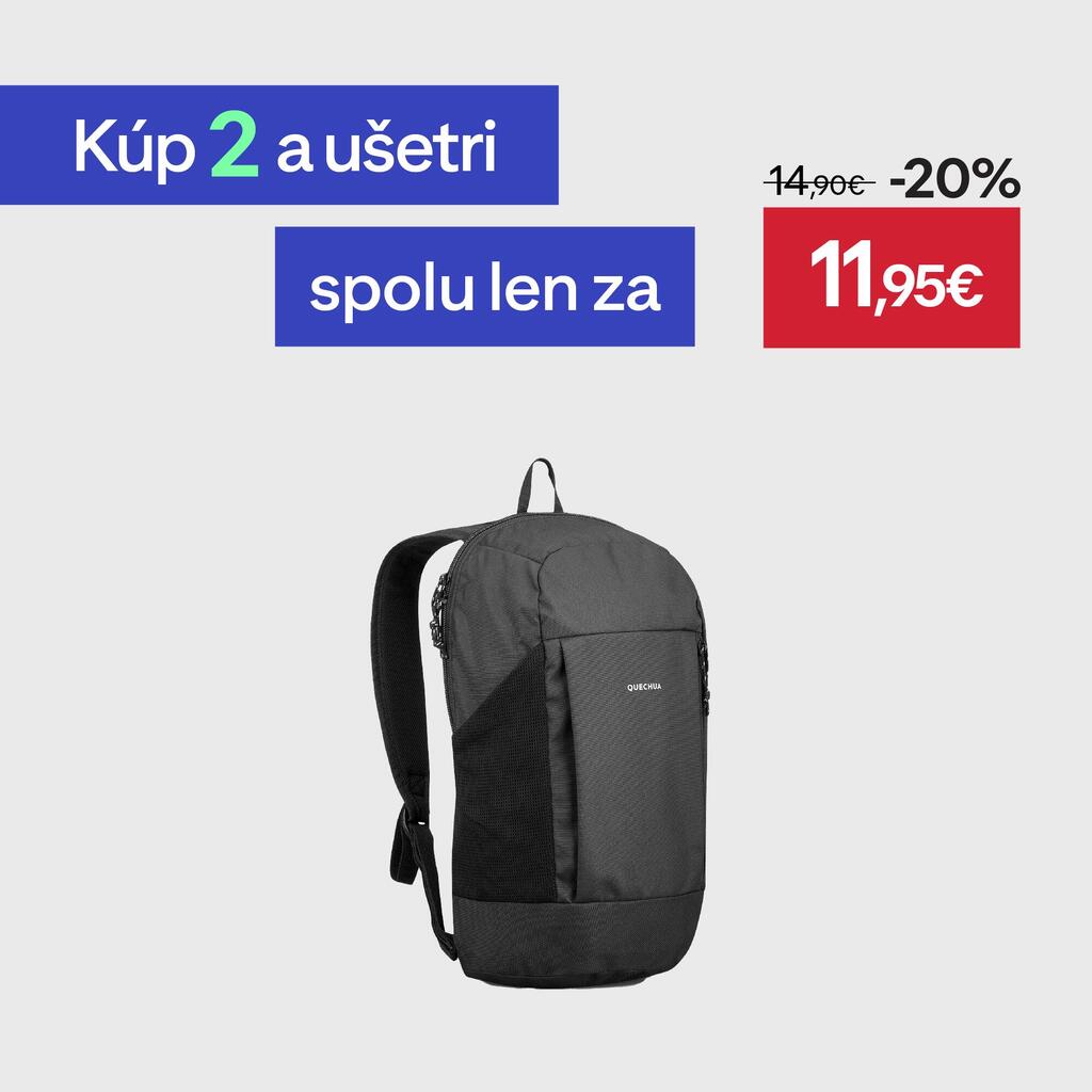 Turistický batoh NH100 10 l čierny