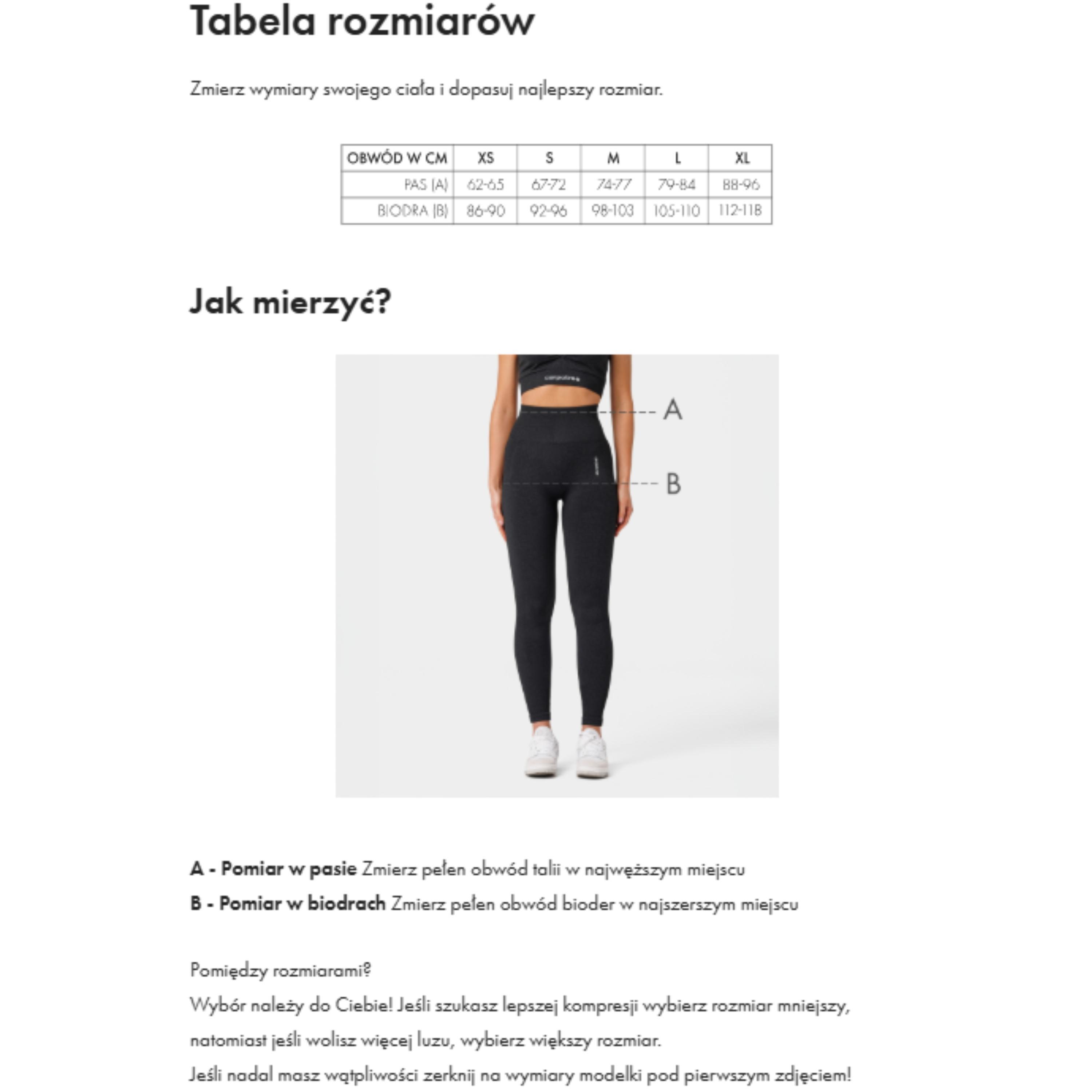 Legginsy bezszwowe Carpatree Allure niebieskie 4/4