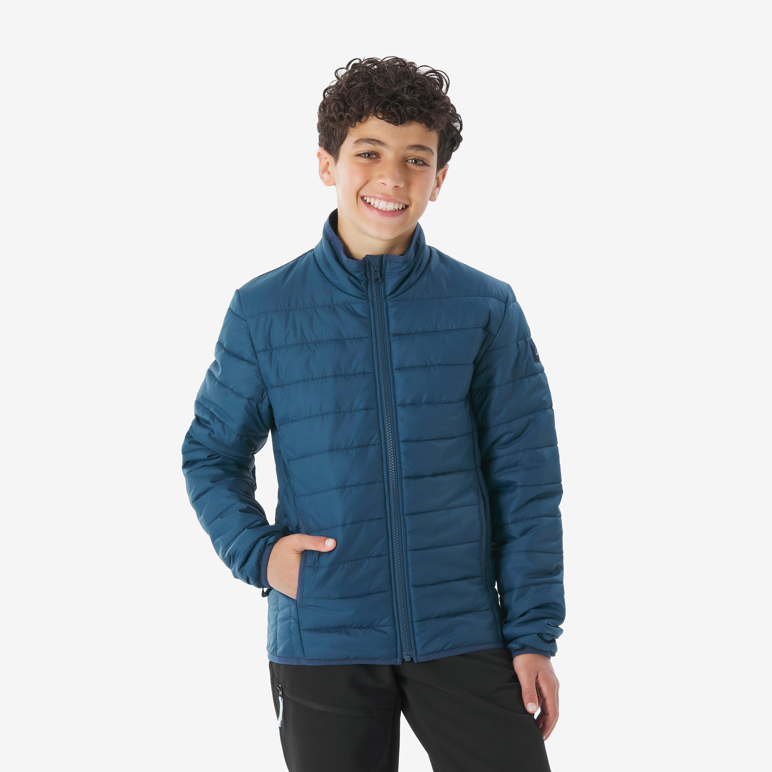 Manteau de randonnée chaud 3 en 1 enfant, MH 500 Âge 7-15 ans 15/19