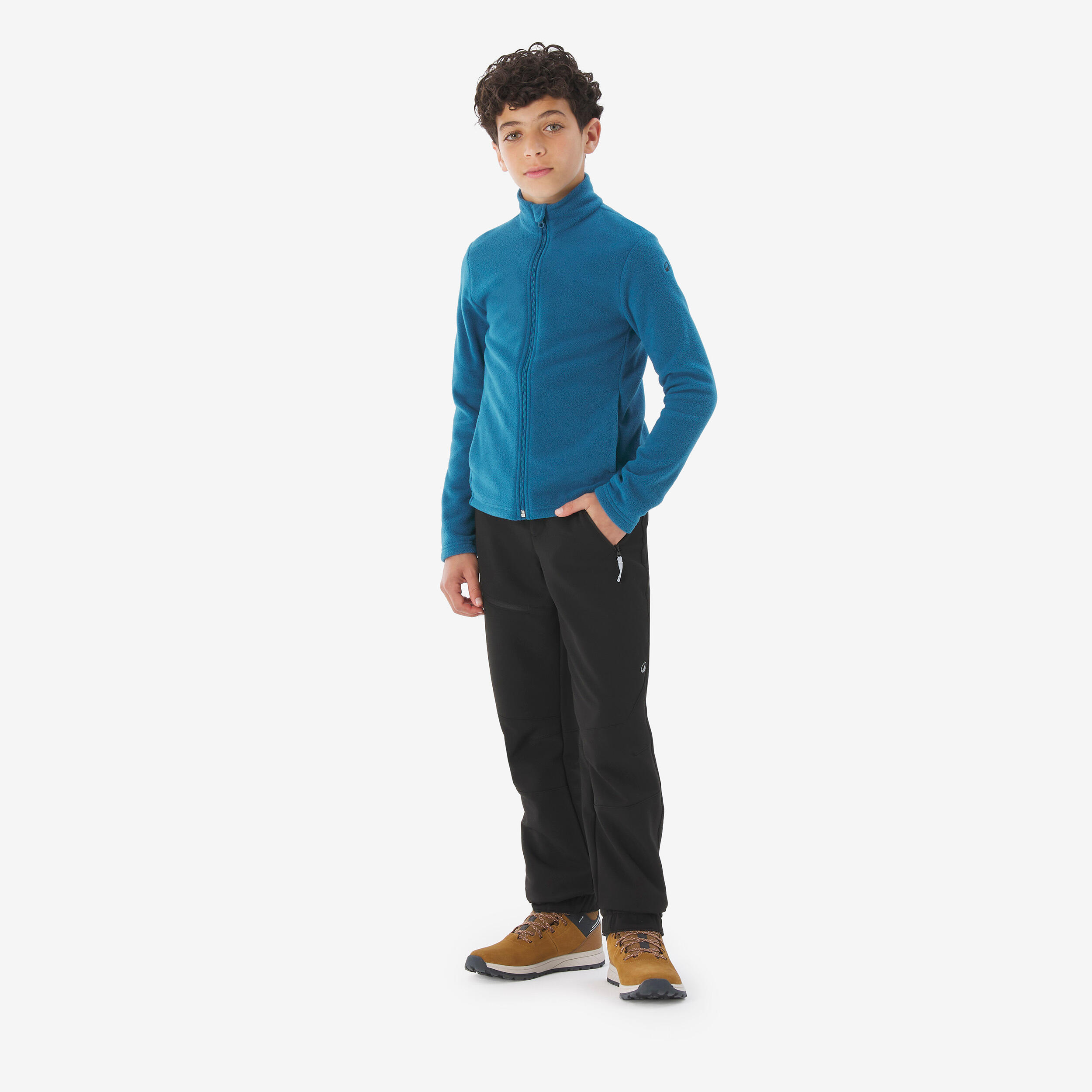 Veste en polaire zippée enfant, MH 100 Âge 7-15 ans - QUECHUA