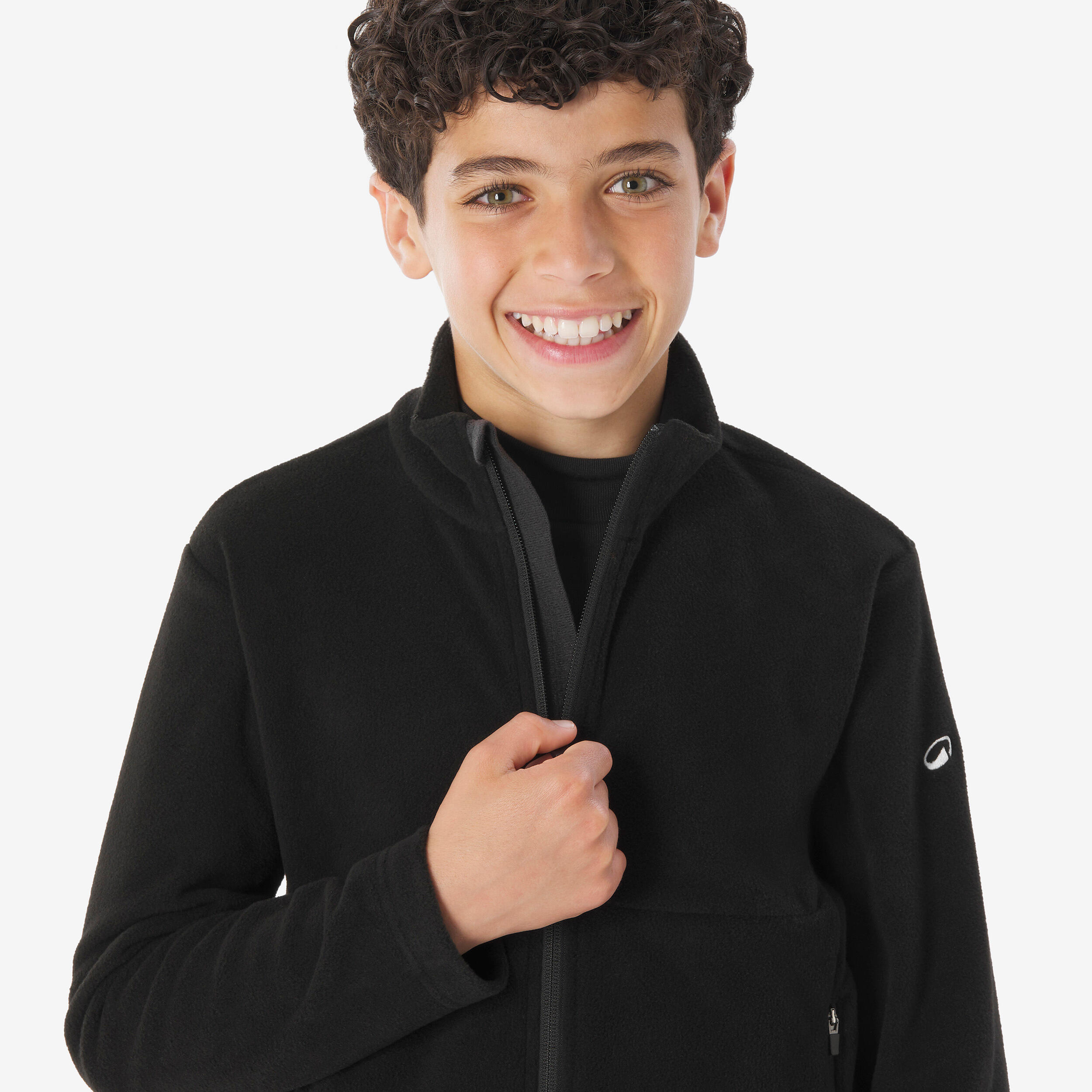 Veste de randonnée en polaire enfant, MH 500 Âge 7-15 ans - QUECHUA