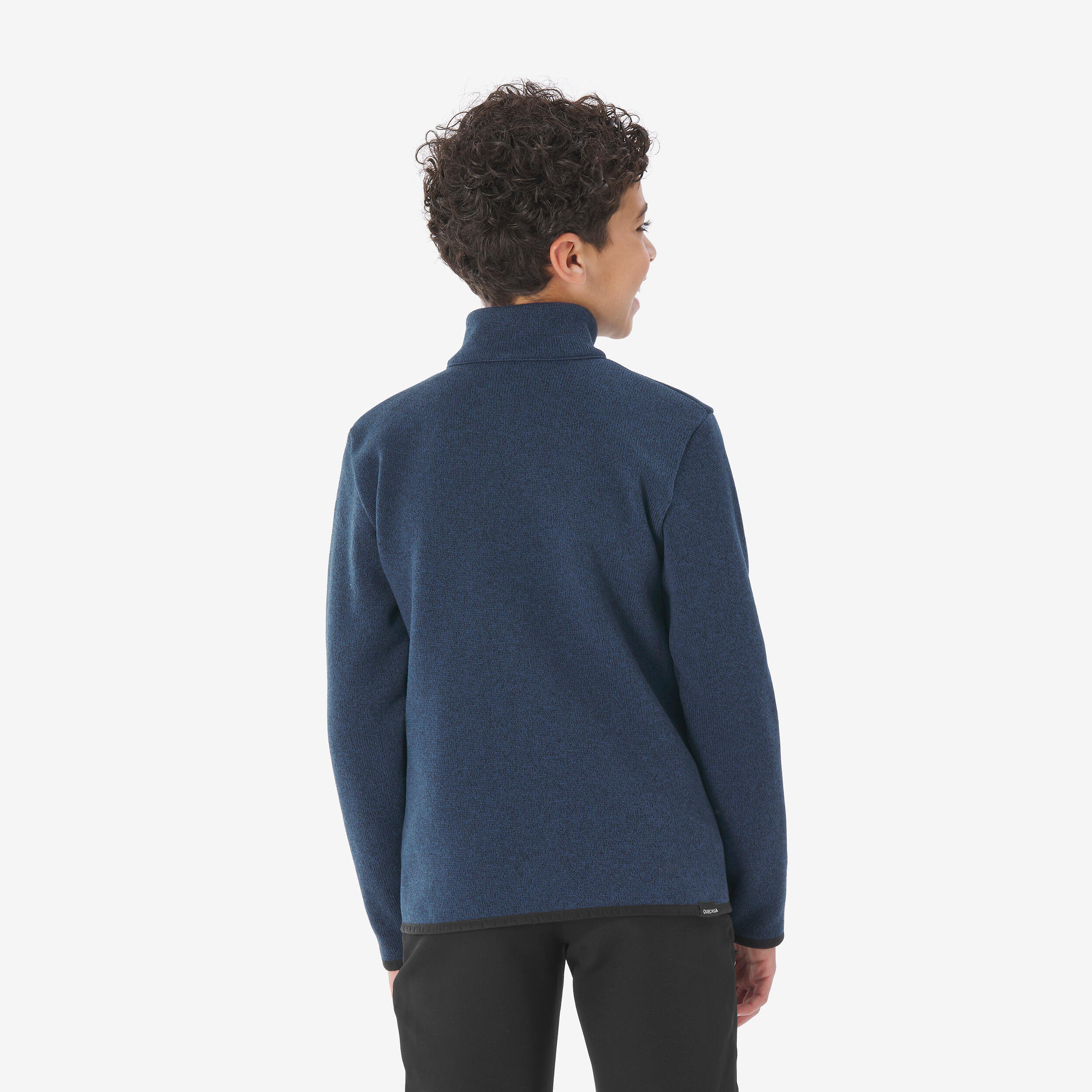 Polar quente criança 7 - 15 anos, MH500 fecho knit 3/6