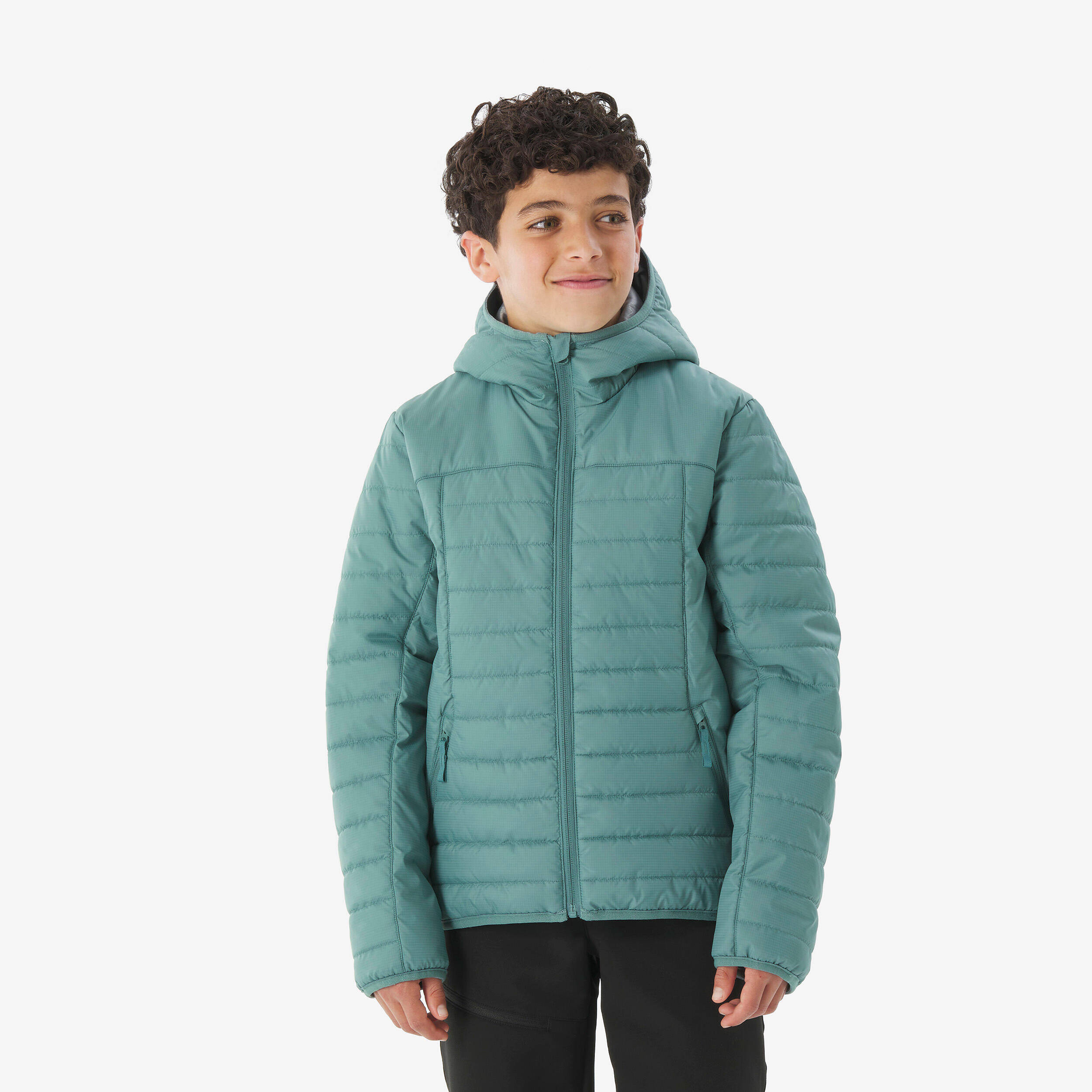 MH100 kids lightweight padded jacket - 7–15 years - Green