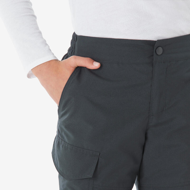 Çocuk Outdoor Pantolon - 7/15 Yaş - Gri - NH100