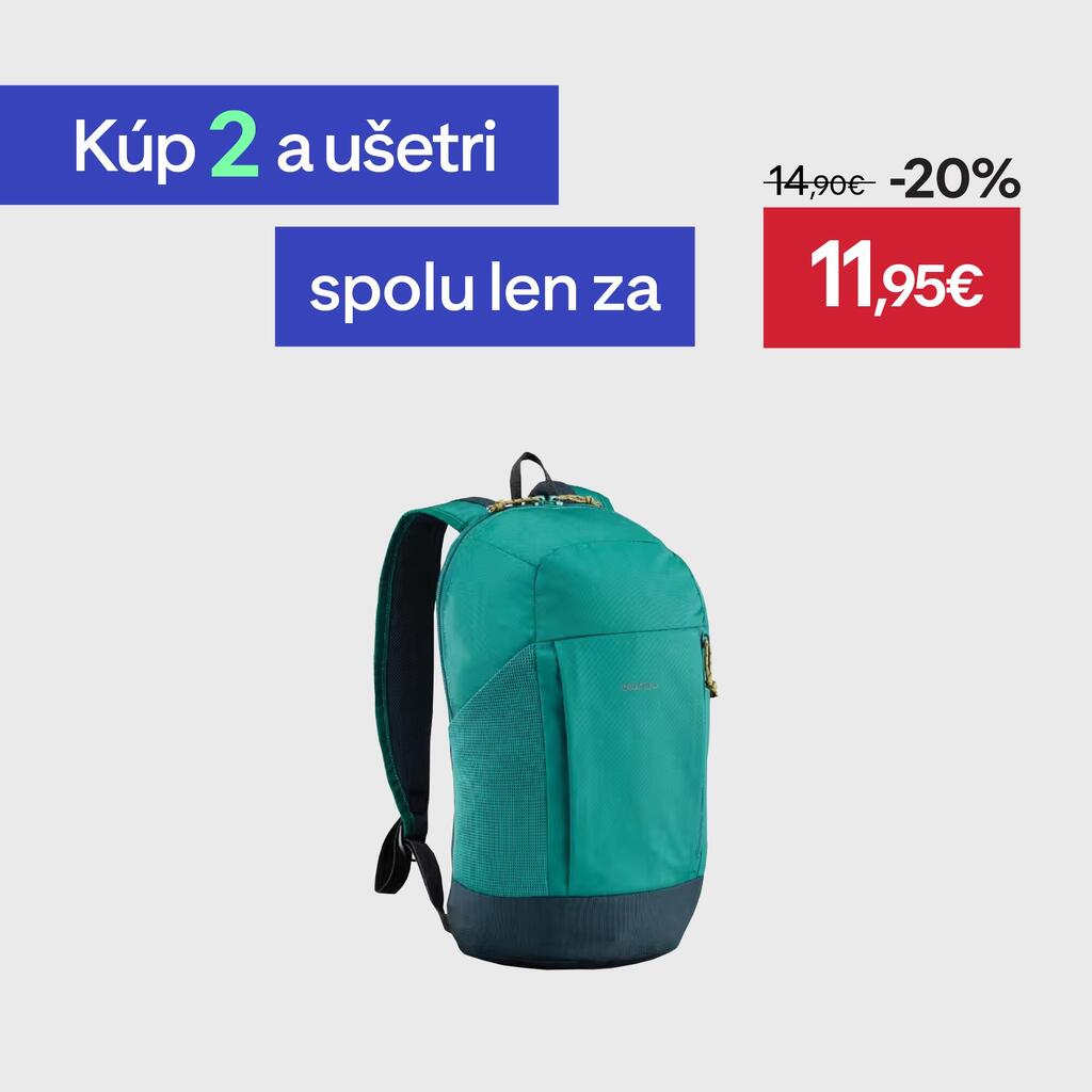 Turistický batoh NH100 10 l zelený