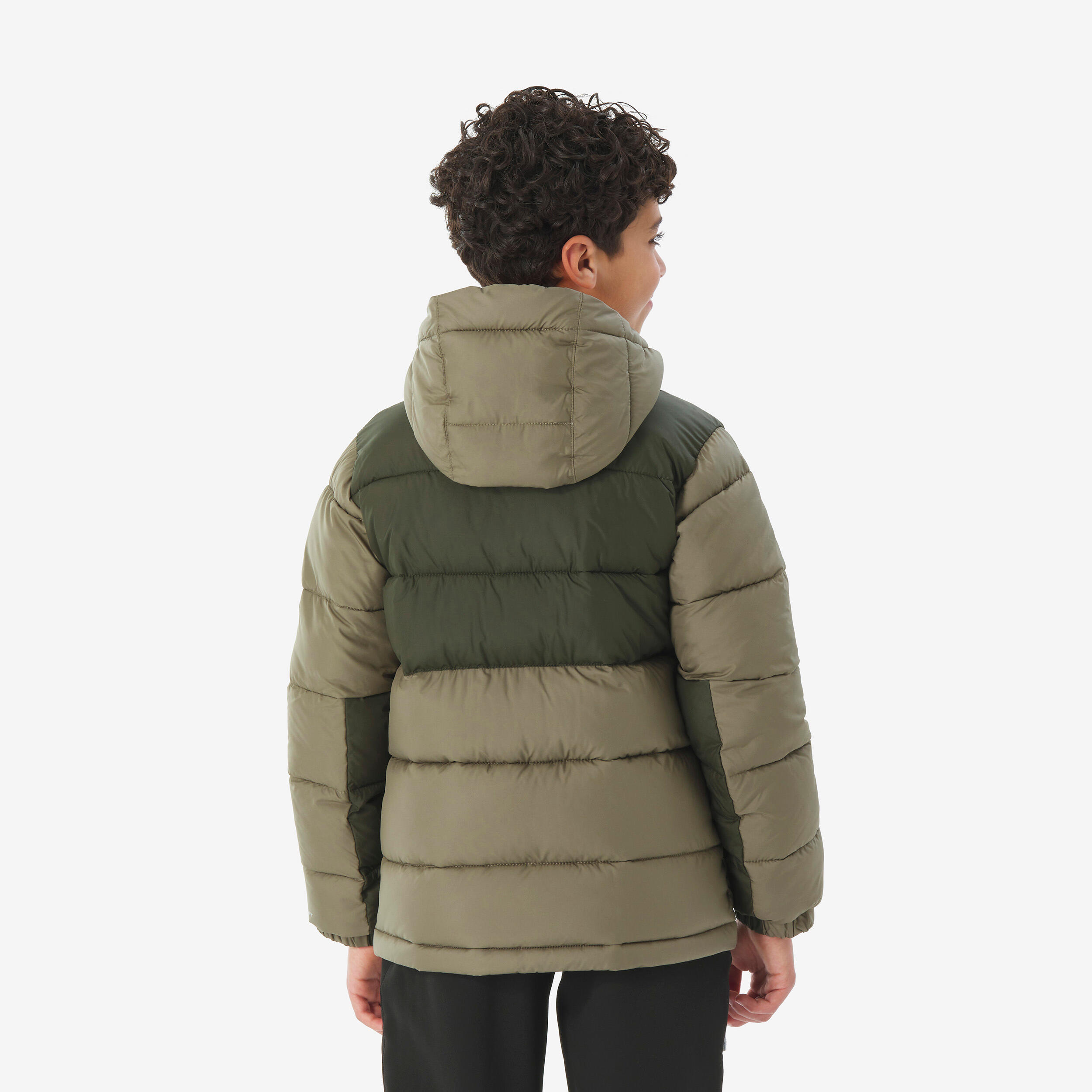 Columbia PIKE LAKE CROPPED - Gewatteerde jas - black/zwart