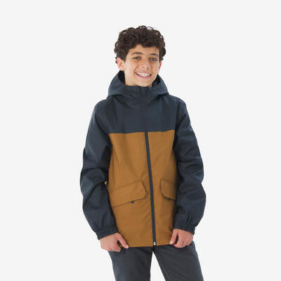 3-in-1 jas voor kinderen bruin en grijs