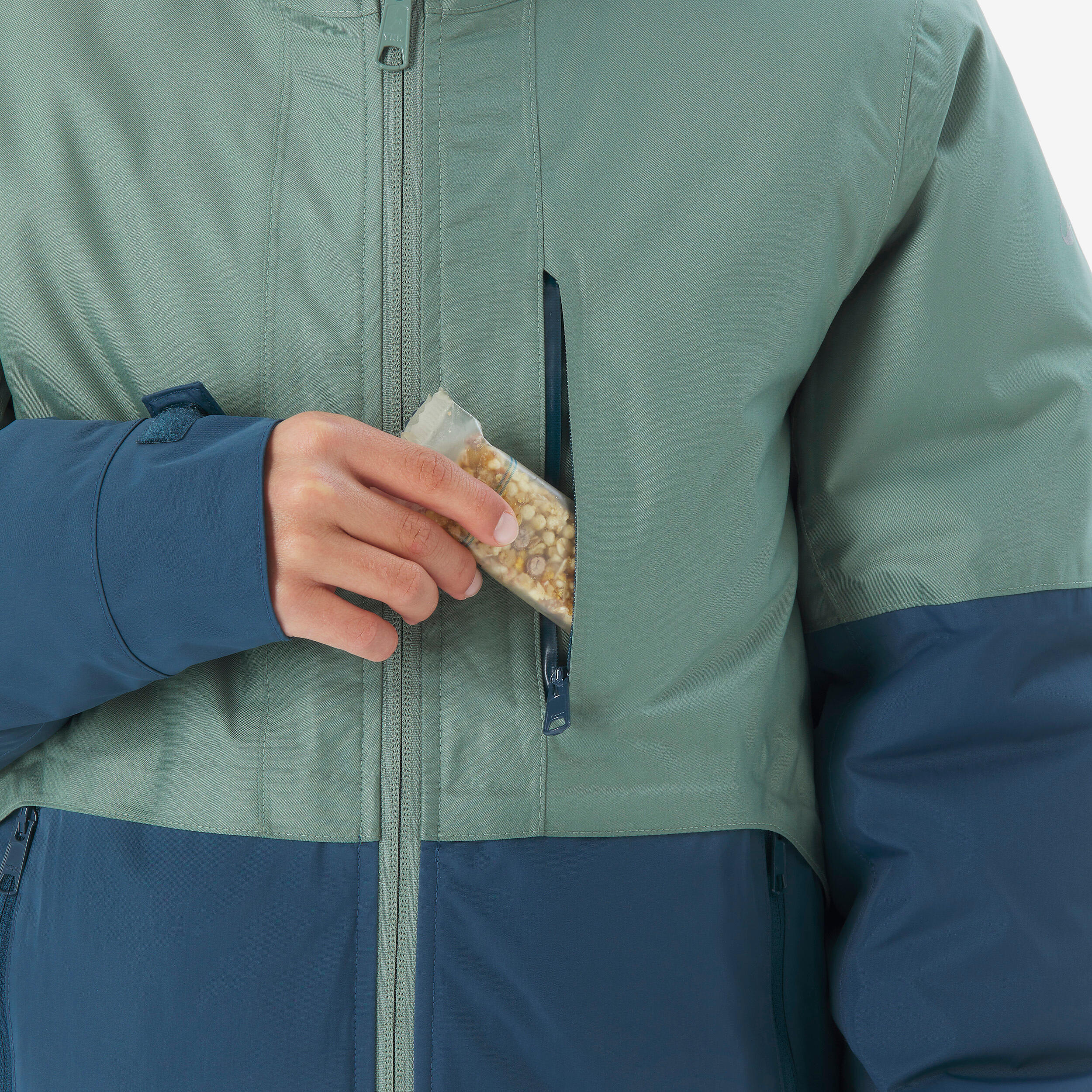 Manteau de randonnée chaud 3 en 1 enfant, MH 500 Âge 7-15 ans 7/19