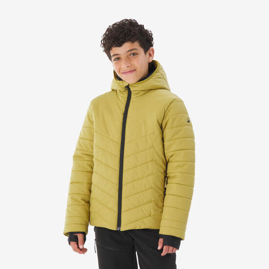 Piumino trekking bambino MH500 giallo