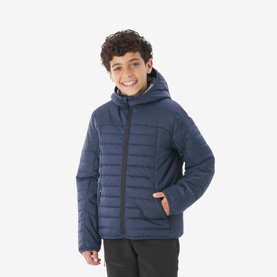 Doudoune légère enfant 7-15 ans, MH100 bleu