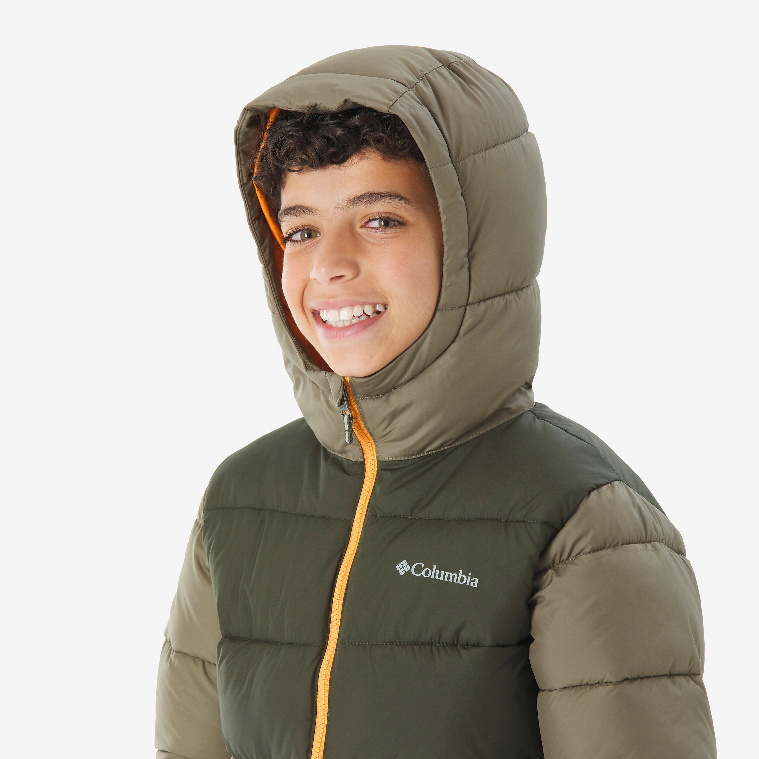 Doudoune épaisse Columbia enfant, Pike Lake vert 7/7