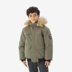 Blouson chaud et imperméable enfant 7-15 ans, NH500 bleu
