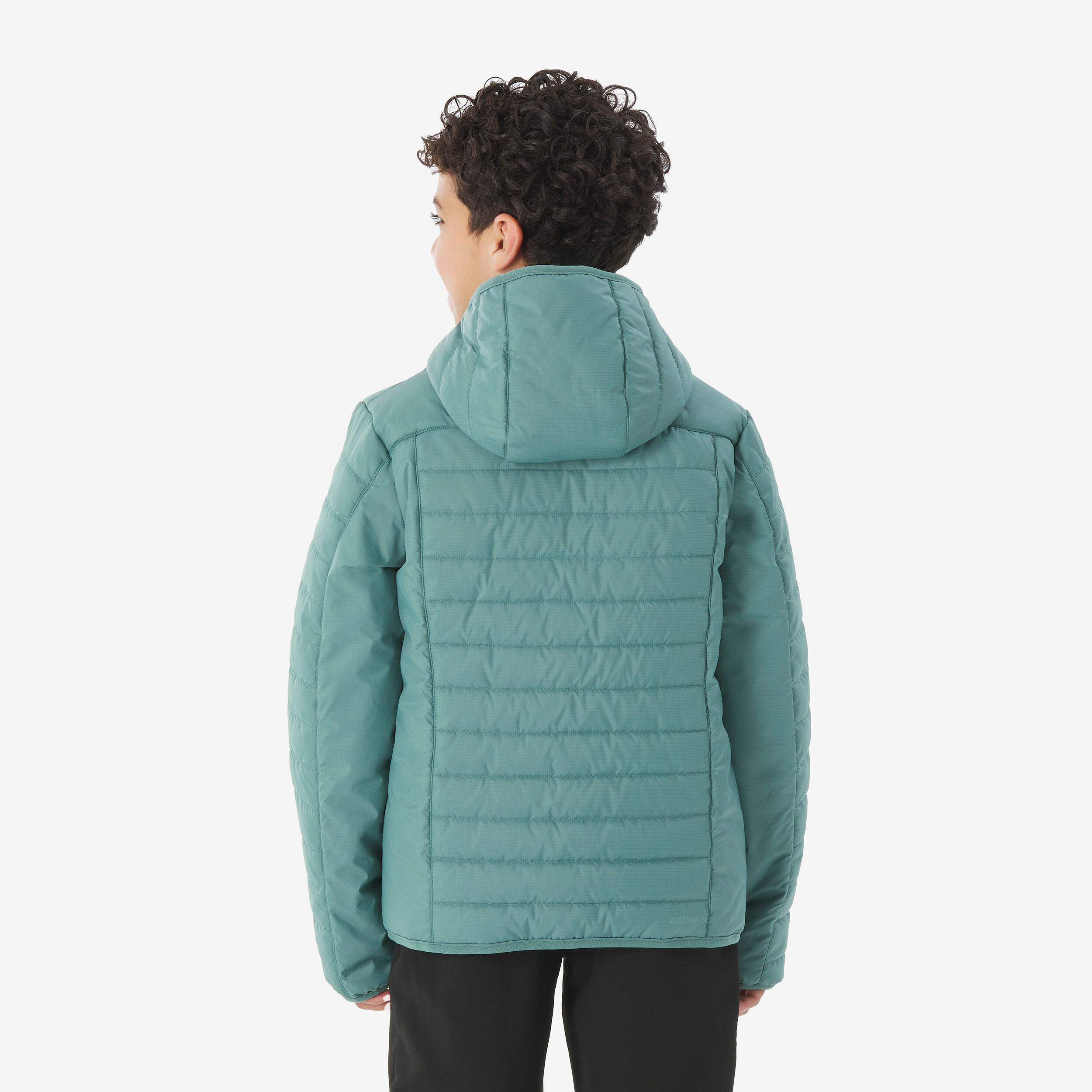 Wattierte leichte Jacke Kinder Gr. 122–170 - MH100 grün 4/7