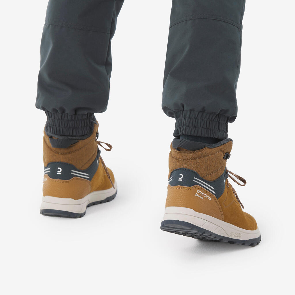 מכנסיים מחממים לילדים, גילי 7-15, דגם NH100 - אפור