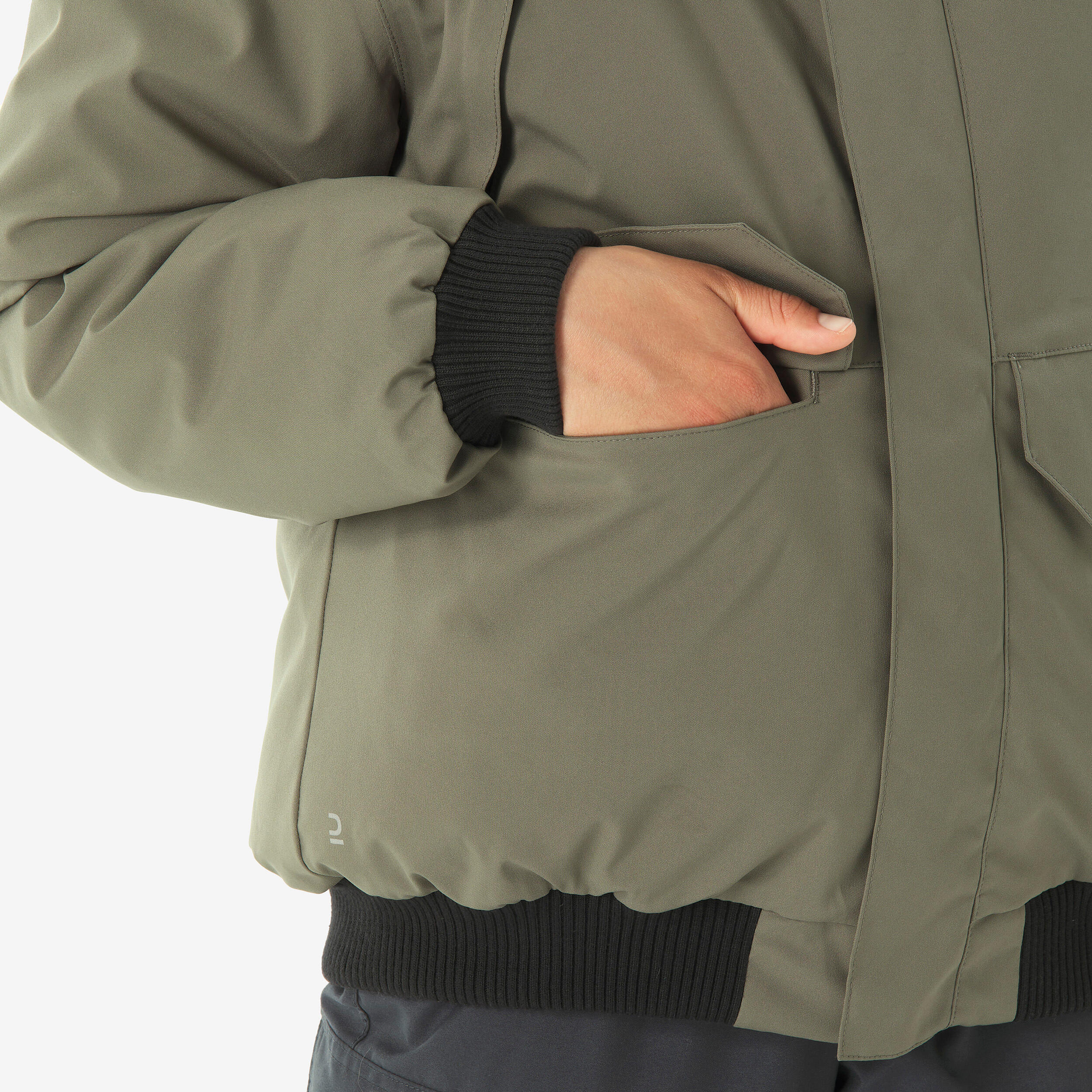 Kids’ Waterproof Hiking Jacket, NH 500 Age 7–15 - QUECHUA