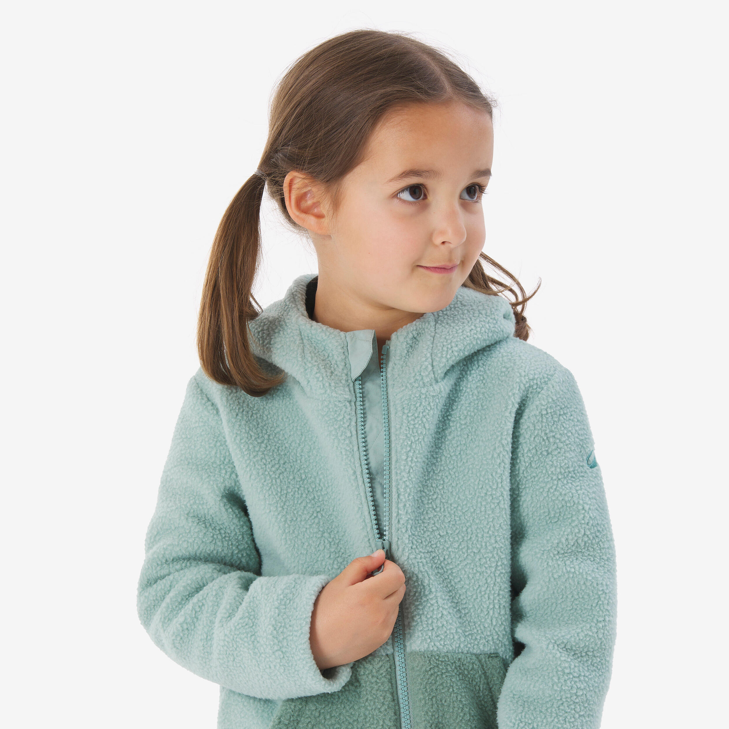 Chaqueta polar de montaña y trekking cálida Niños 2-6 años Quechua Sherpa 7/10