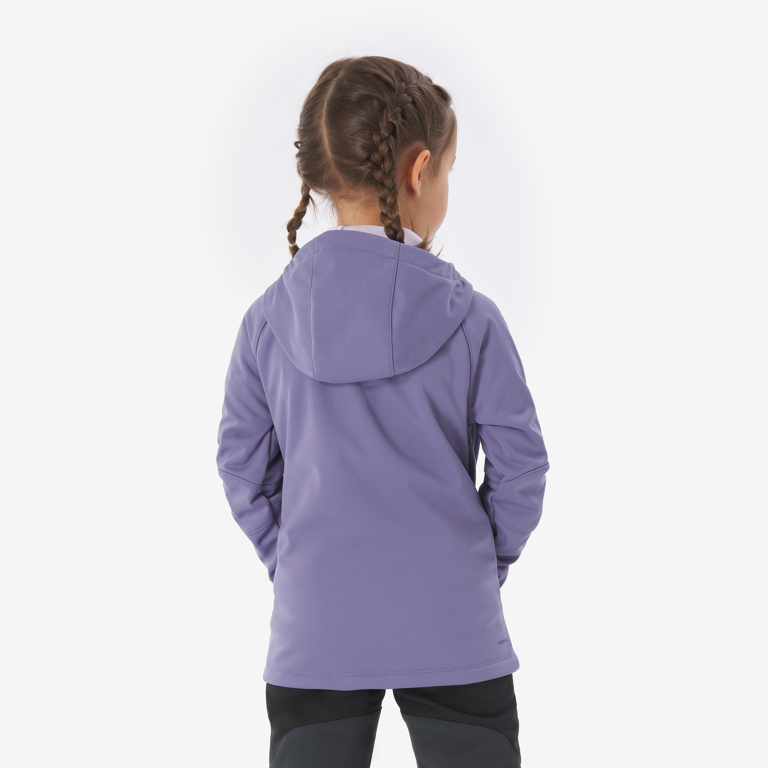 Veste softshell de randonnée enfant 2-6 ans, MH900 violet 3/11