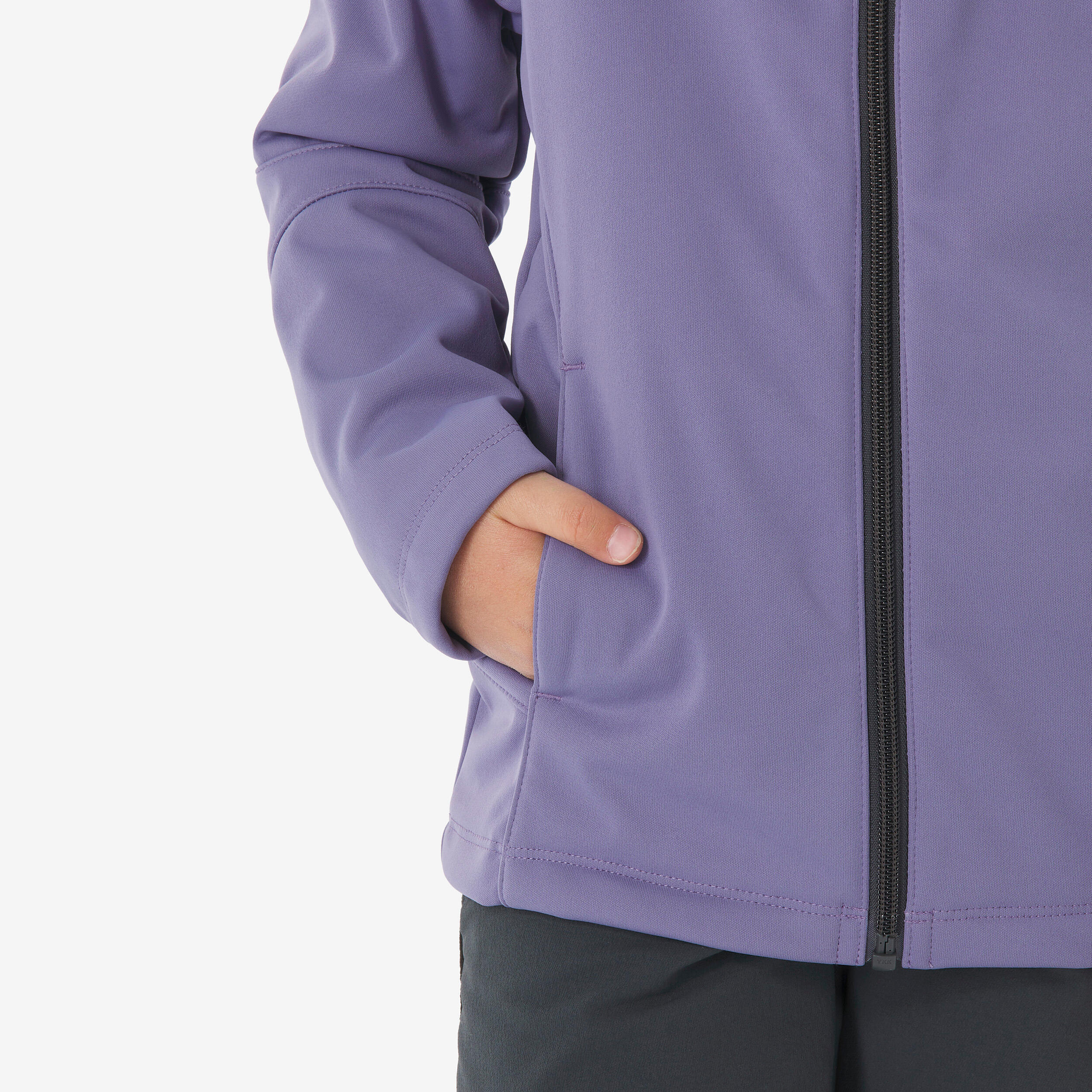 Veste softshell de randonnée enfant 2-6 ans, MH900 violet 5/11