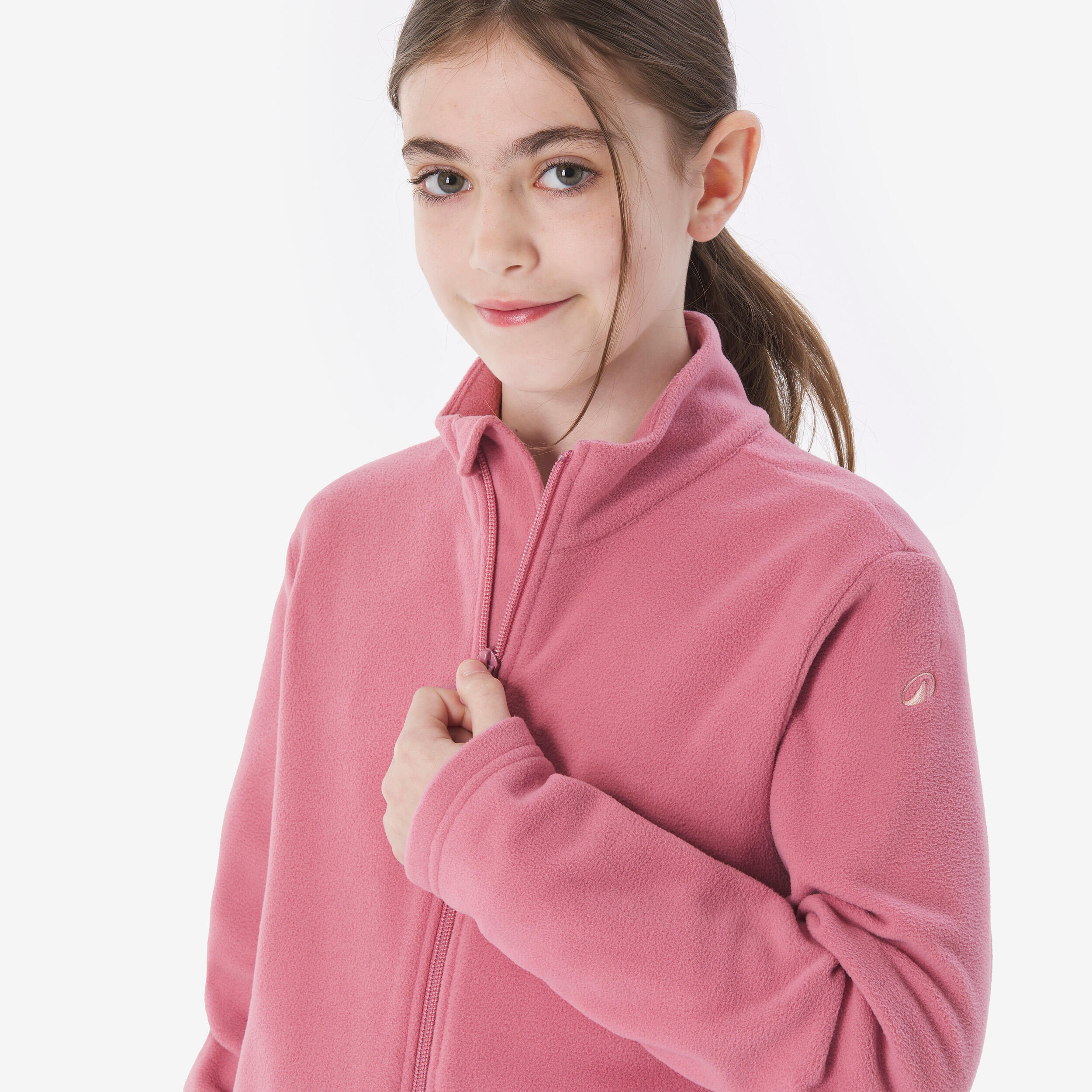 Kids’ Fleece Jacket, MH 100 Age 7–15 - QUECHUA